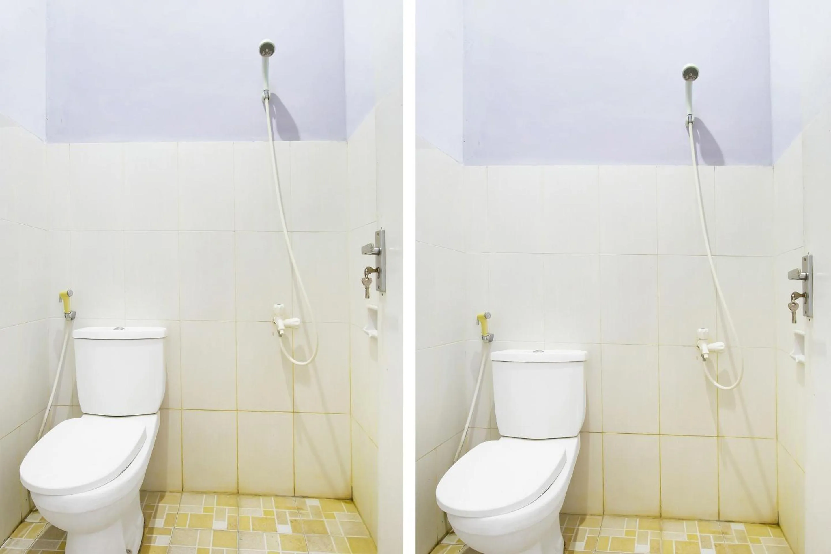 Bathroom in Hotel O Homestay Al Maidah