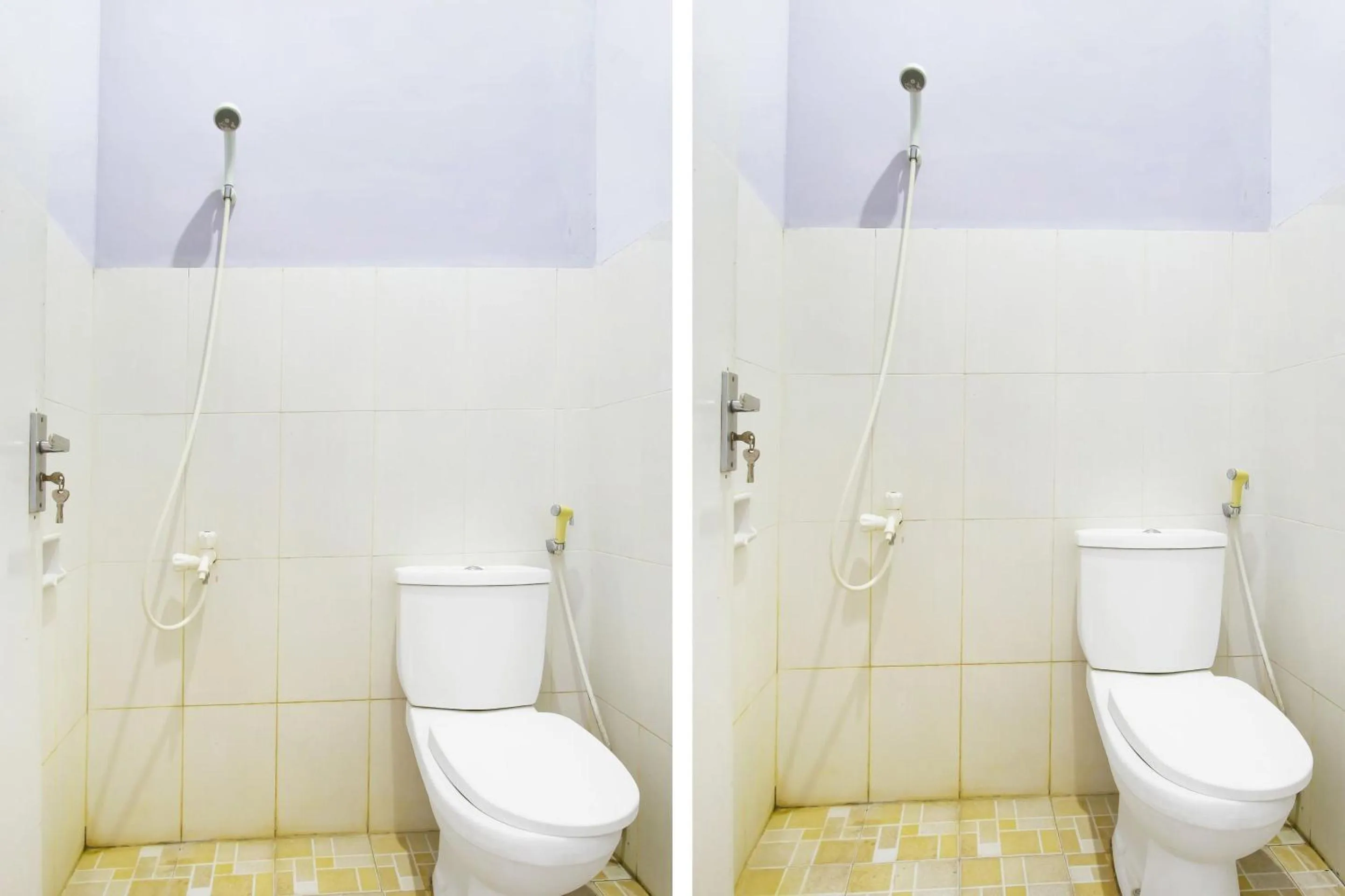 Bathroom in Hotel O Homestay Al Maidah