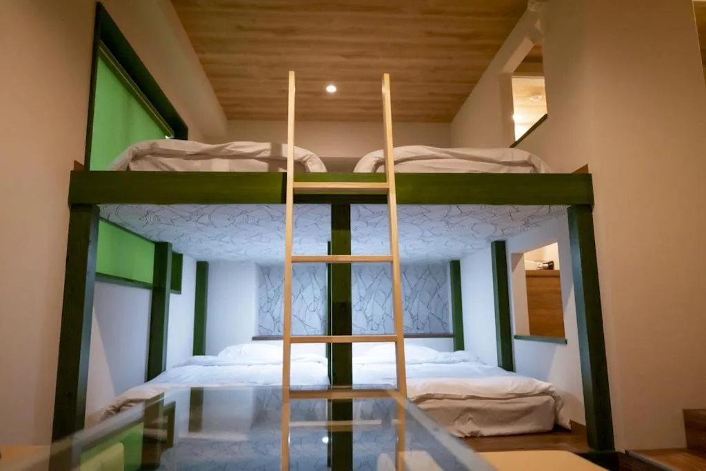 Photo of the whole room, Bed in GRAND CAVE MOTOMACHI