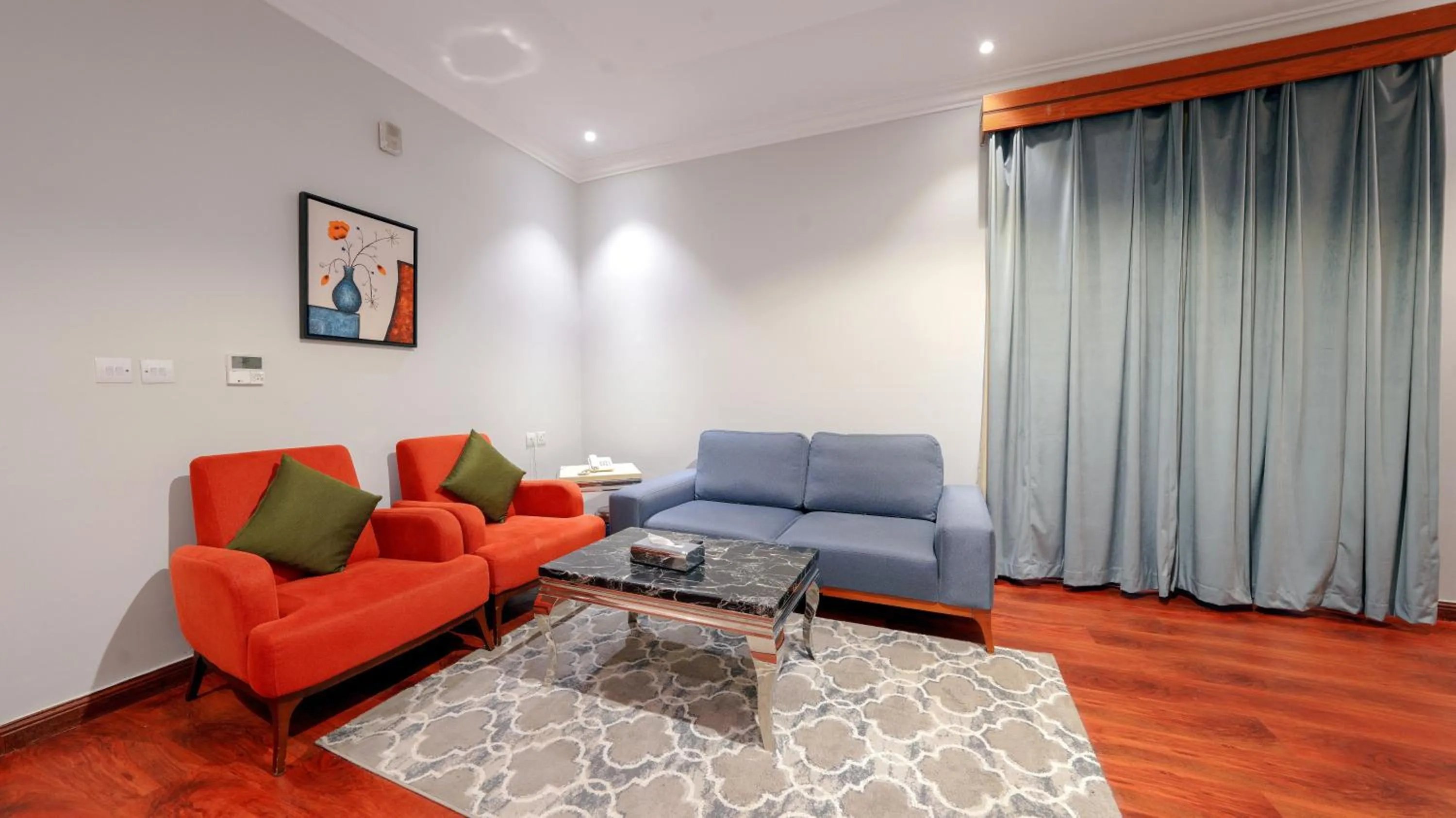 Seating area in Al Masem Serviced Apartments - Gharnata - Exit 9