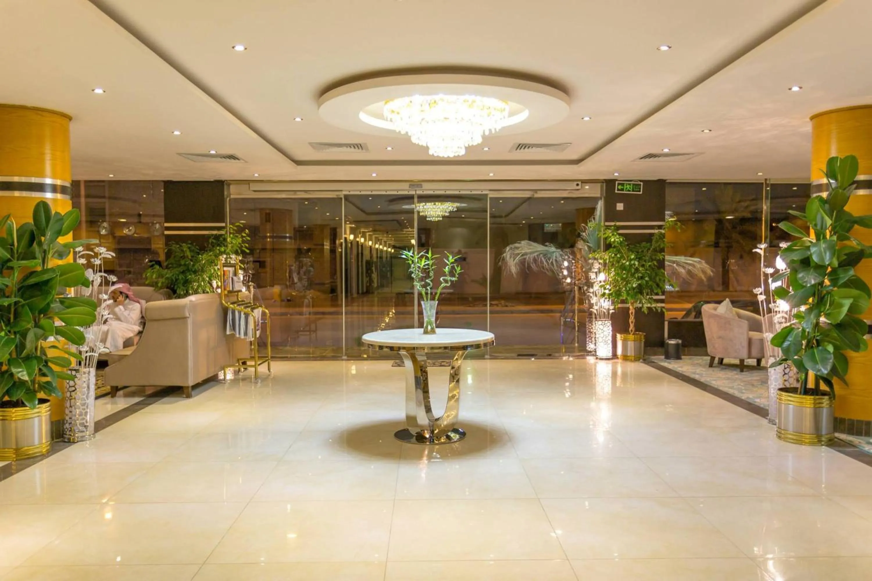 Lobby or reception in Al Masem Serviced Apartments - Gharnata - Exit 9