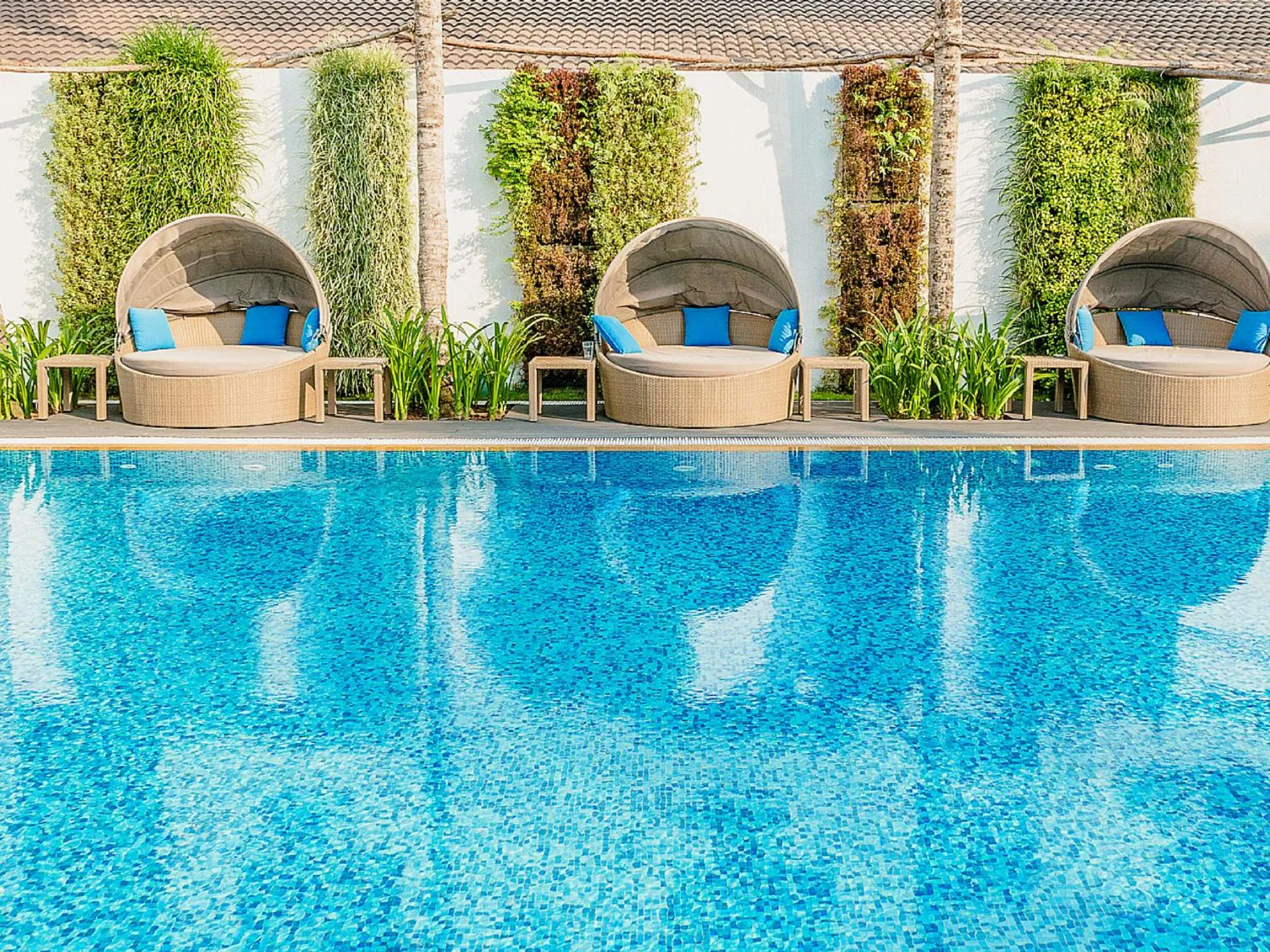 Garden in Villa Song Saigon