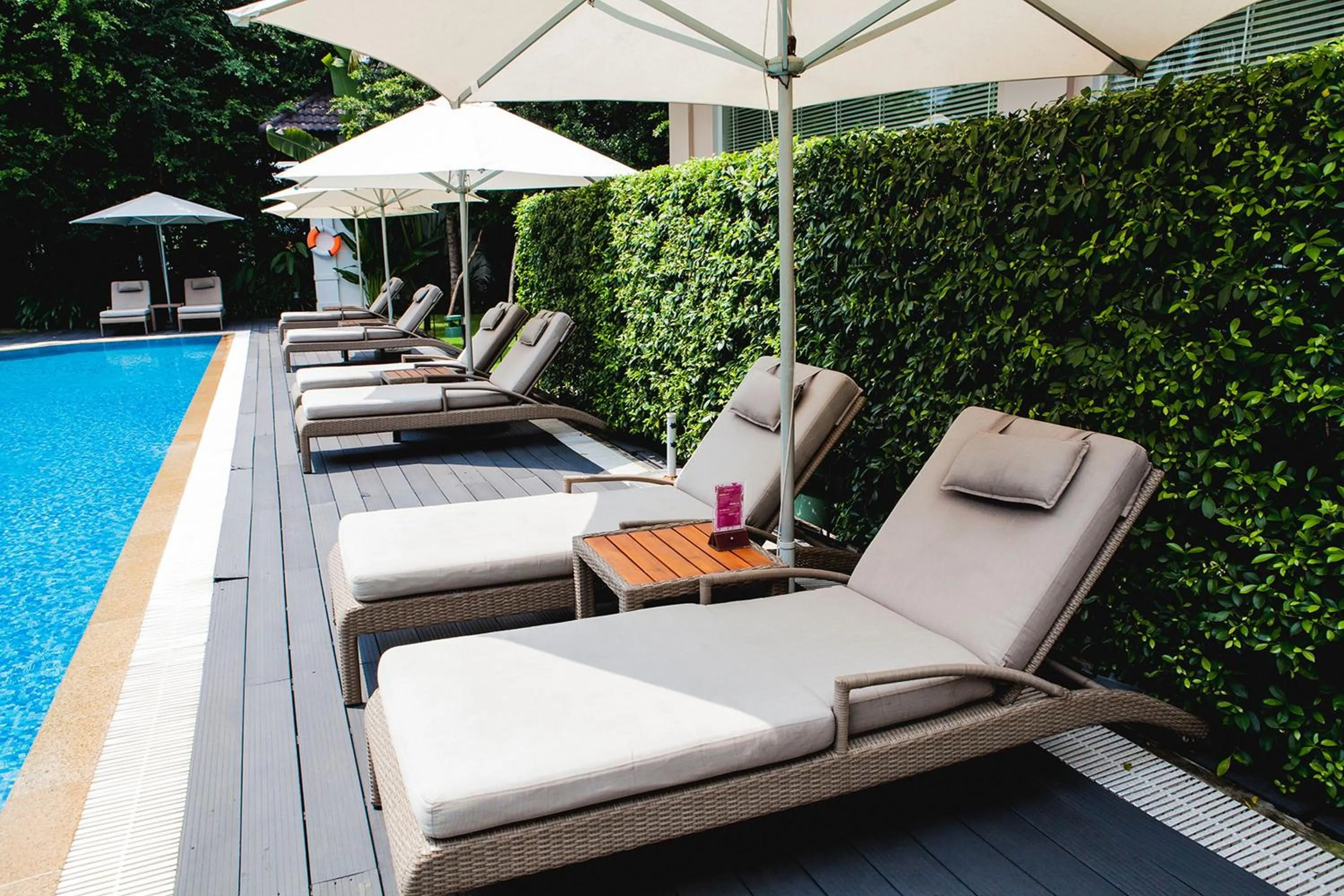 Garden in Villa Song Saigon