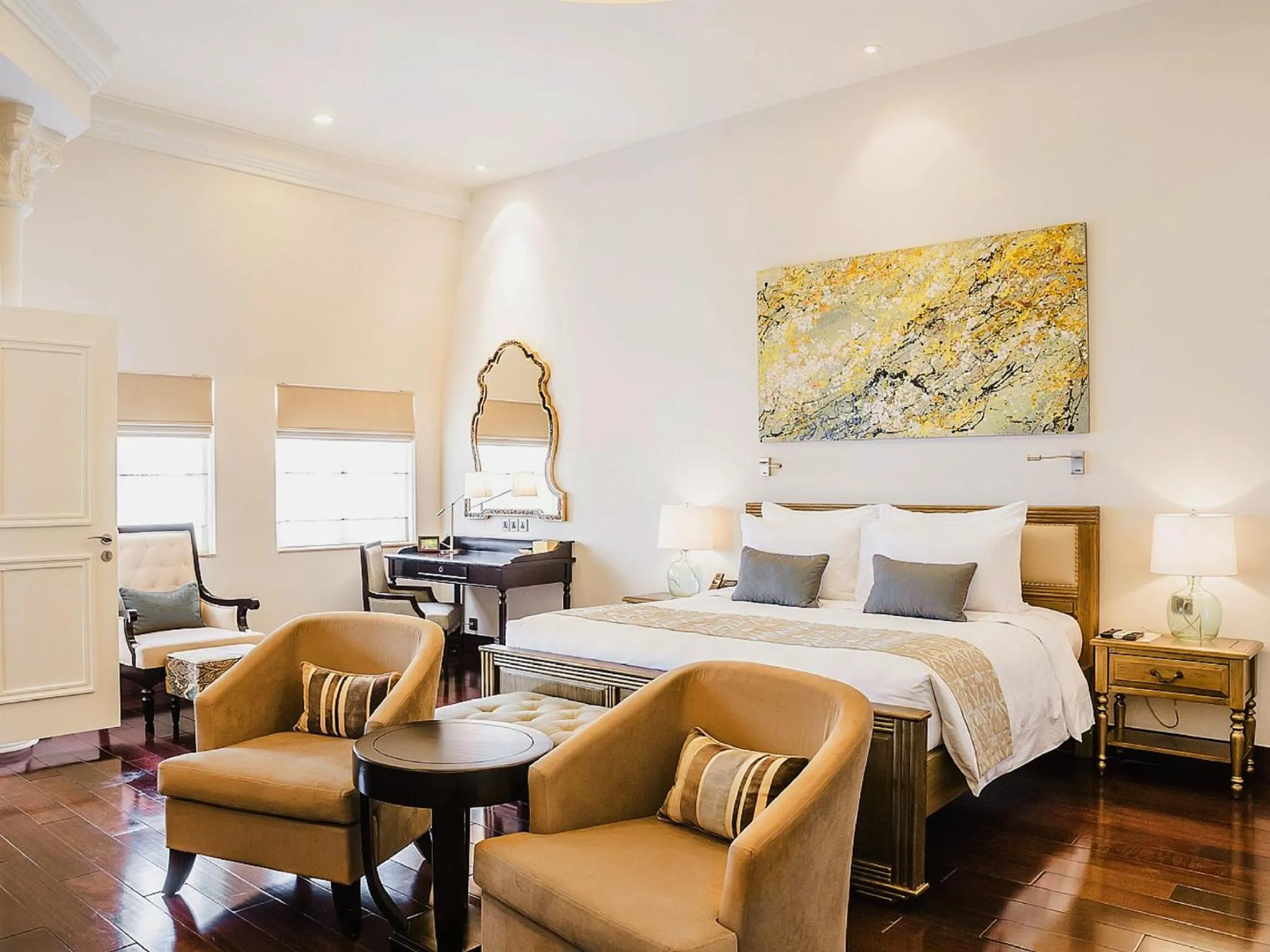 Bed in Villa Song Saigon