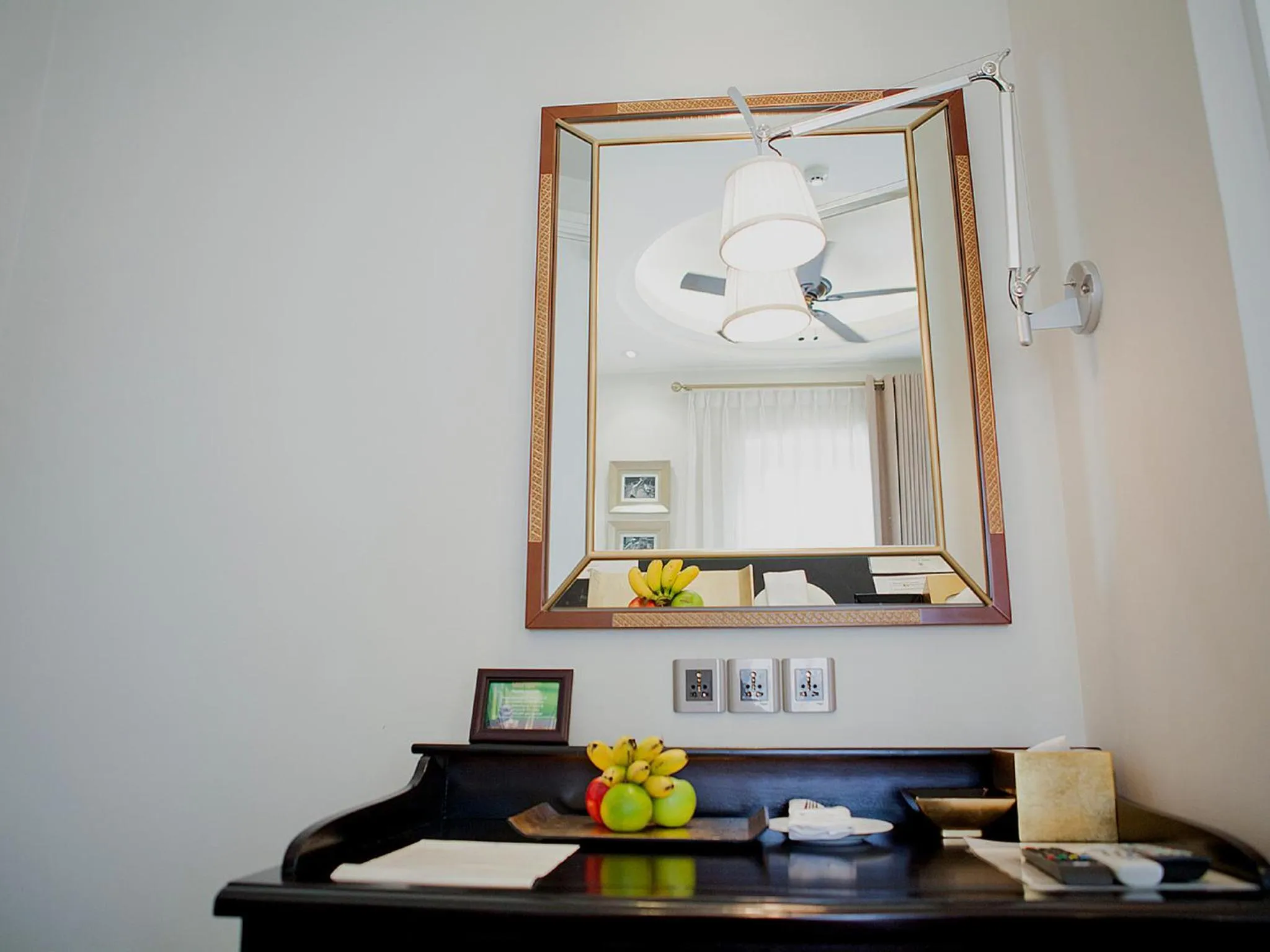 Decorative detail in Villa Song Saigon