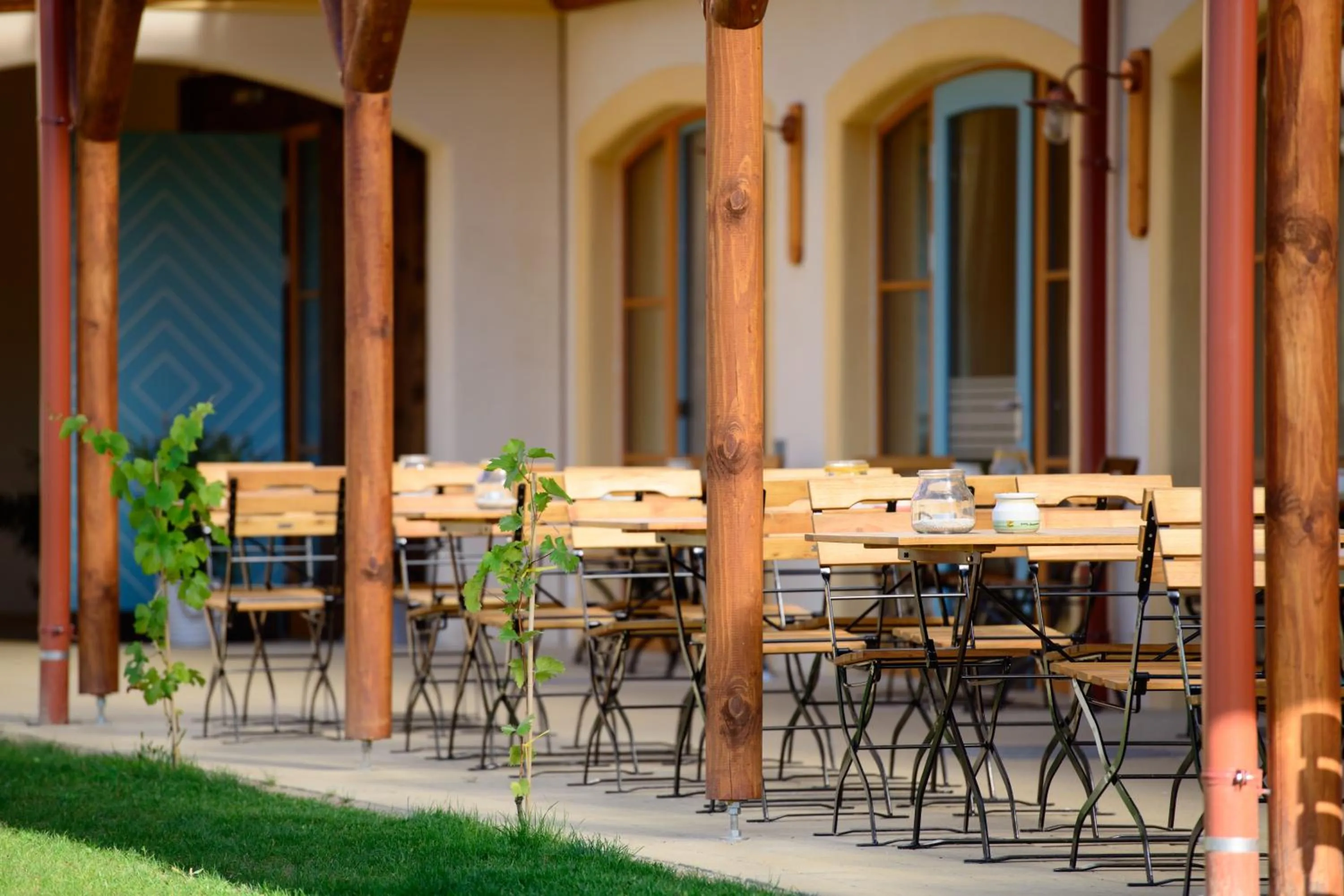 Balcony/Terrace in JUFA Hotel Neutal