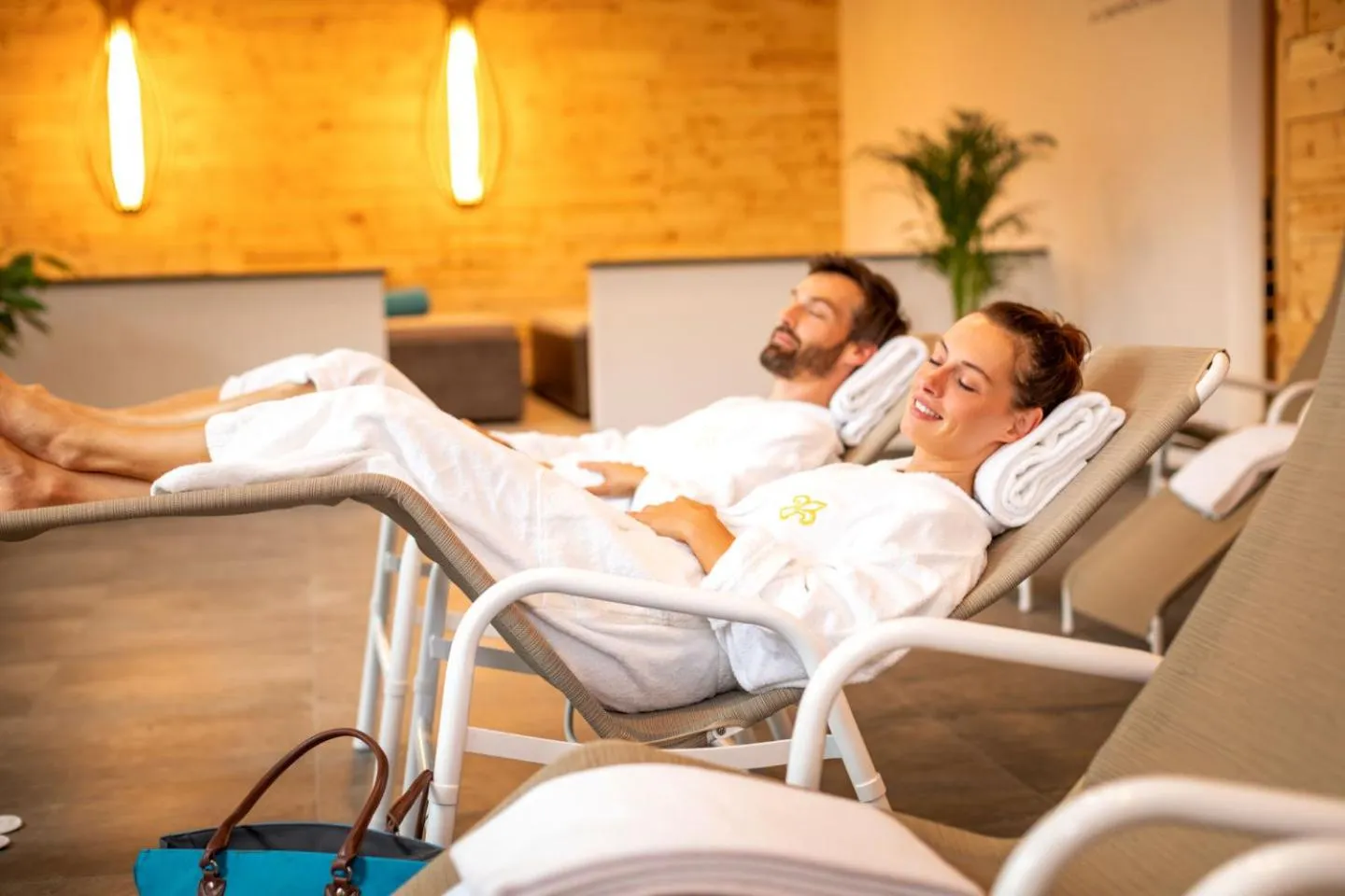 Spa and wellness centre/facilities in JUFA Hotel Neutal