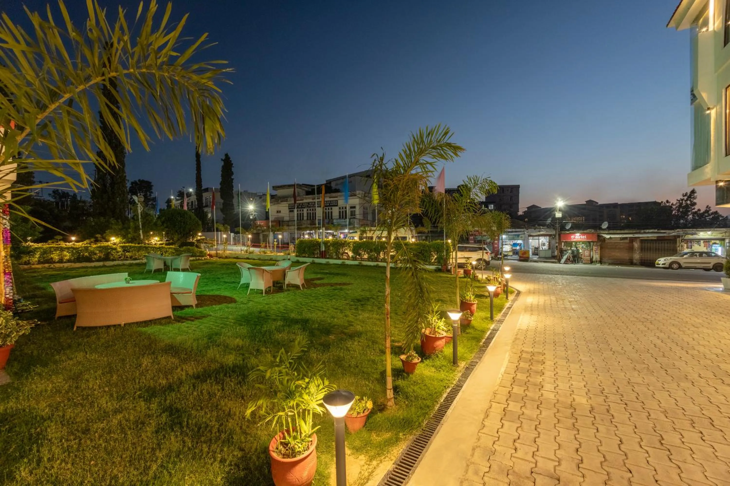 Dining area in The Vaishnodevi Sarovar Portico