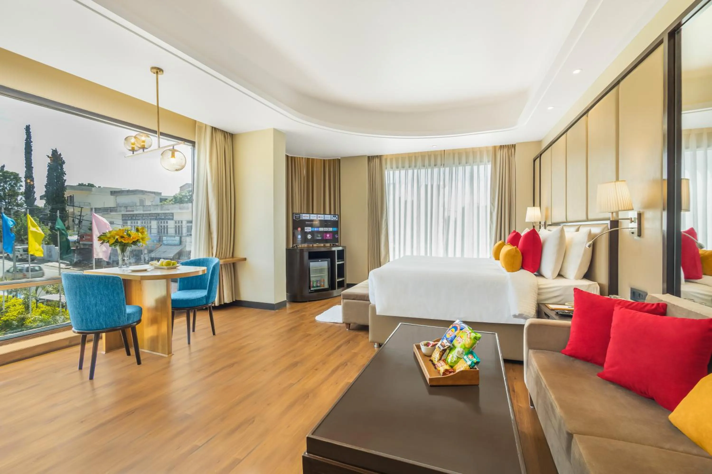 Bedroom in The Vaishnodevi Sarovar Portico