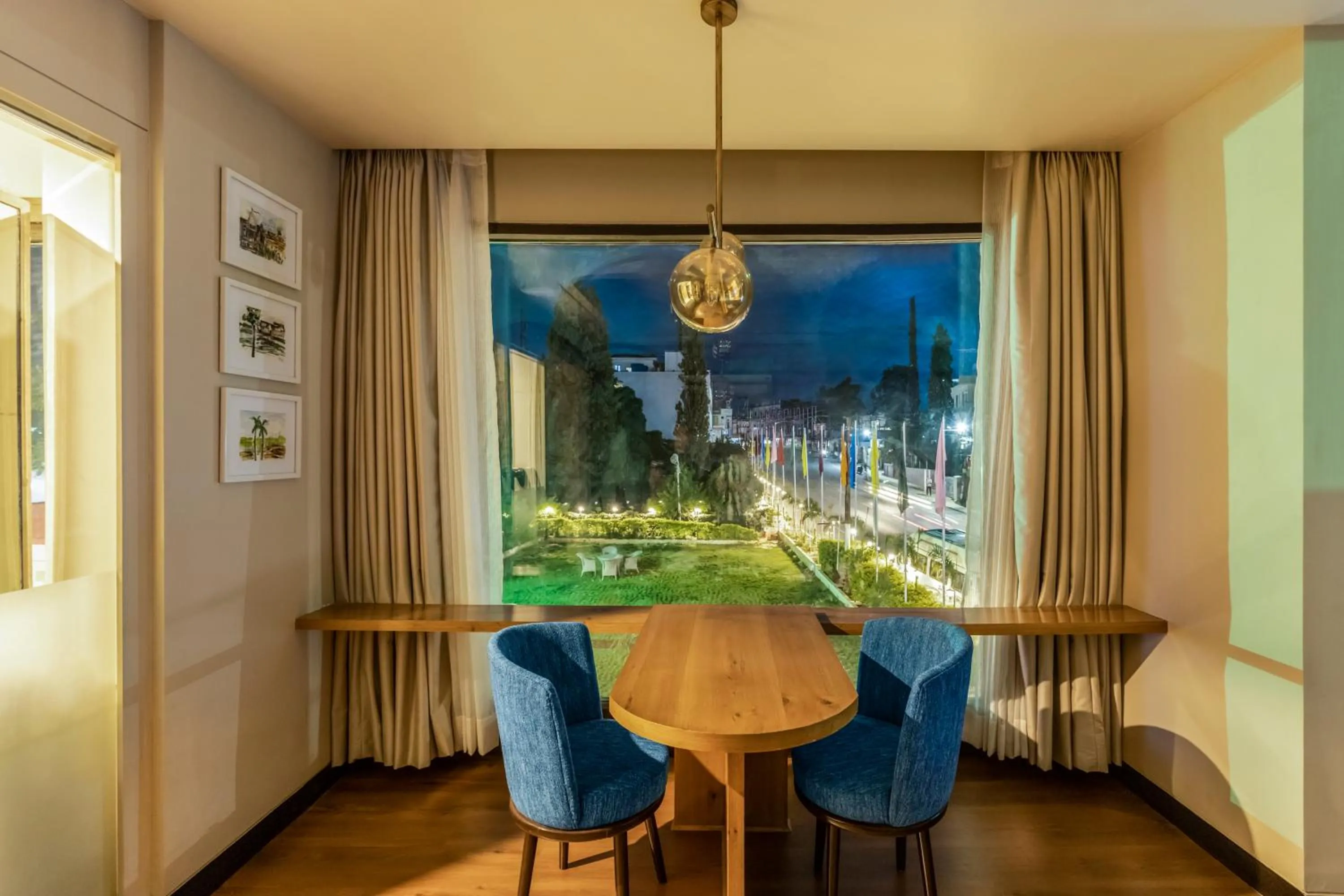 Dining area in The Vaishnodevi Sarovar Portico