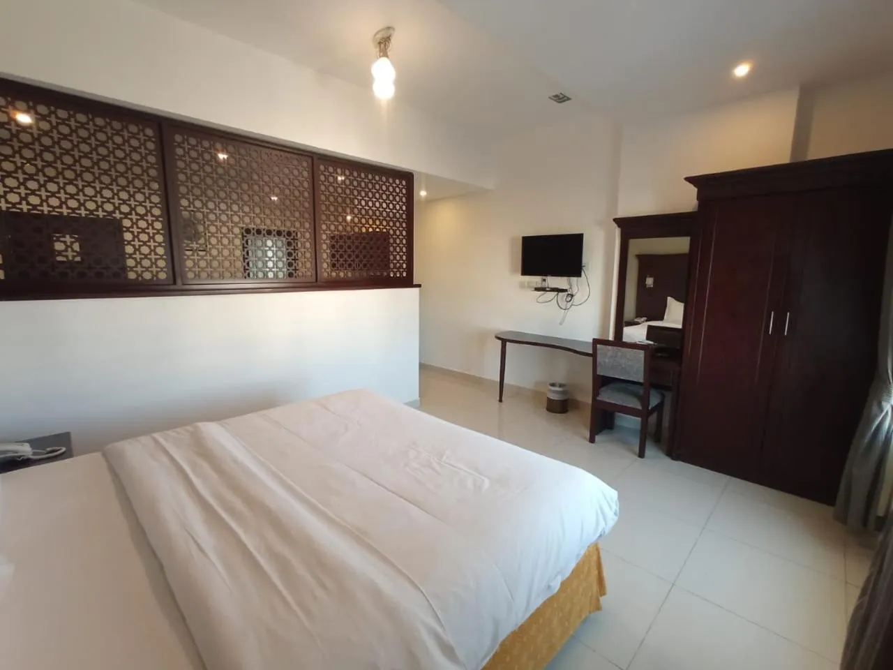 Bed in Asfar Hotel Apartments
