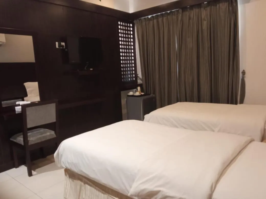 Bed in Asfar Hotel Apartments