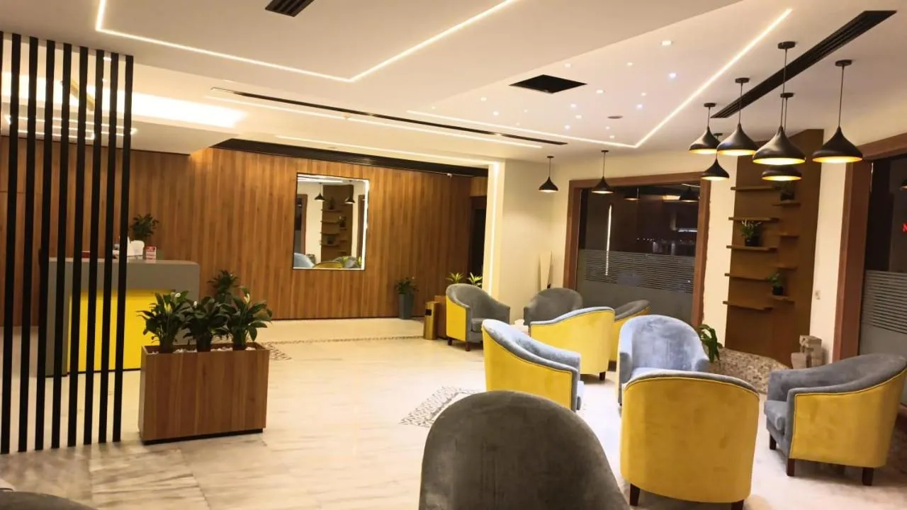 Lobby or reception in Asfar Hotel Apartments