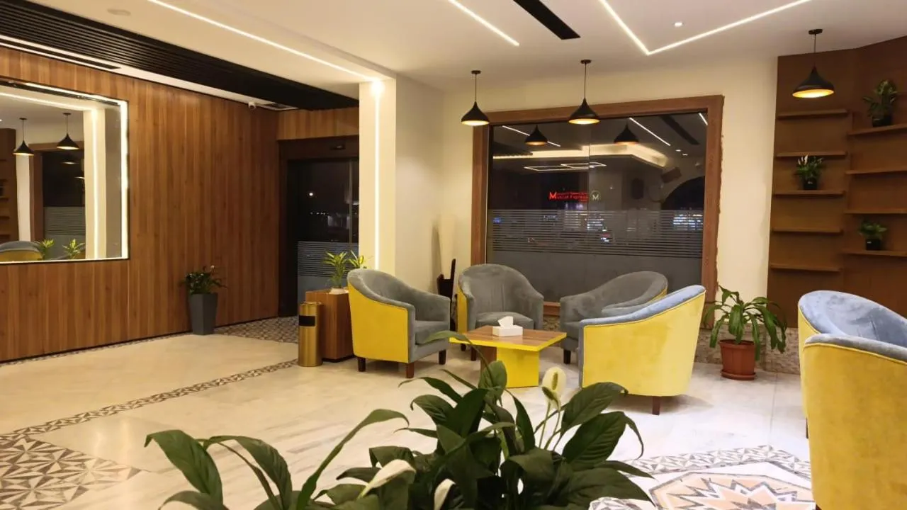 Lobby or reception in Asfar Hotel Apartments
