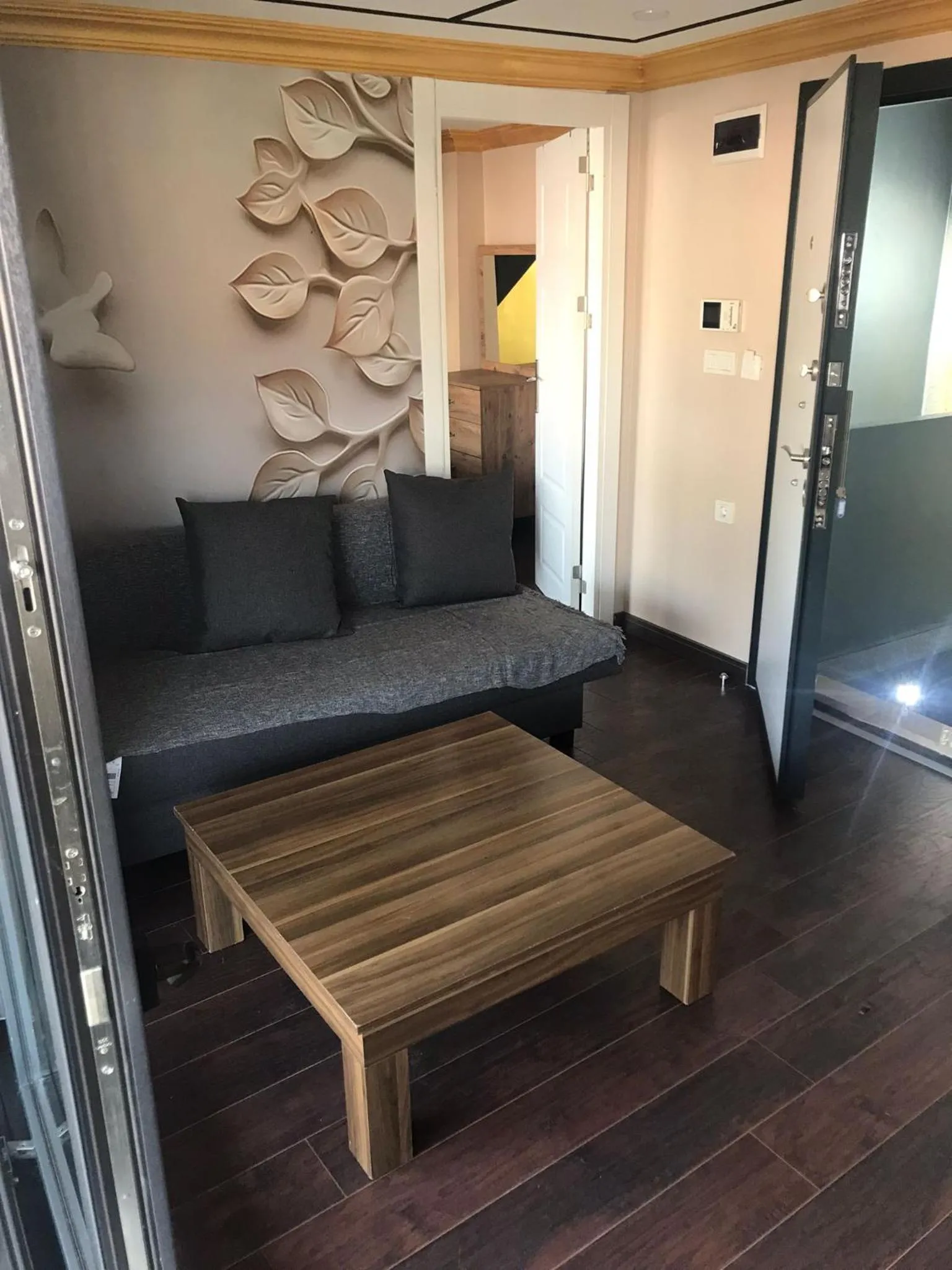 Seating area in Middle Village