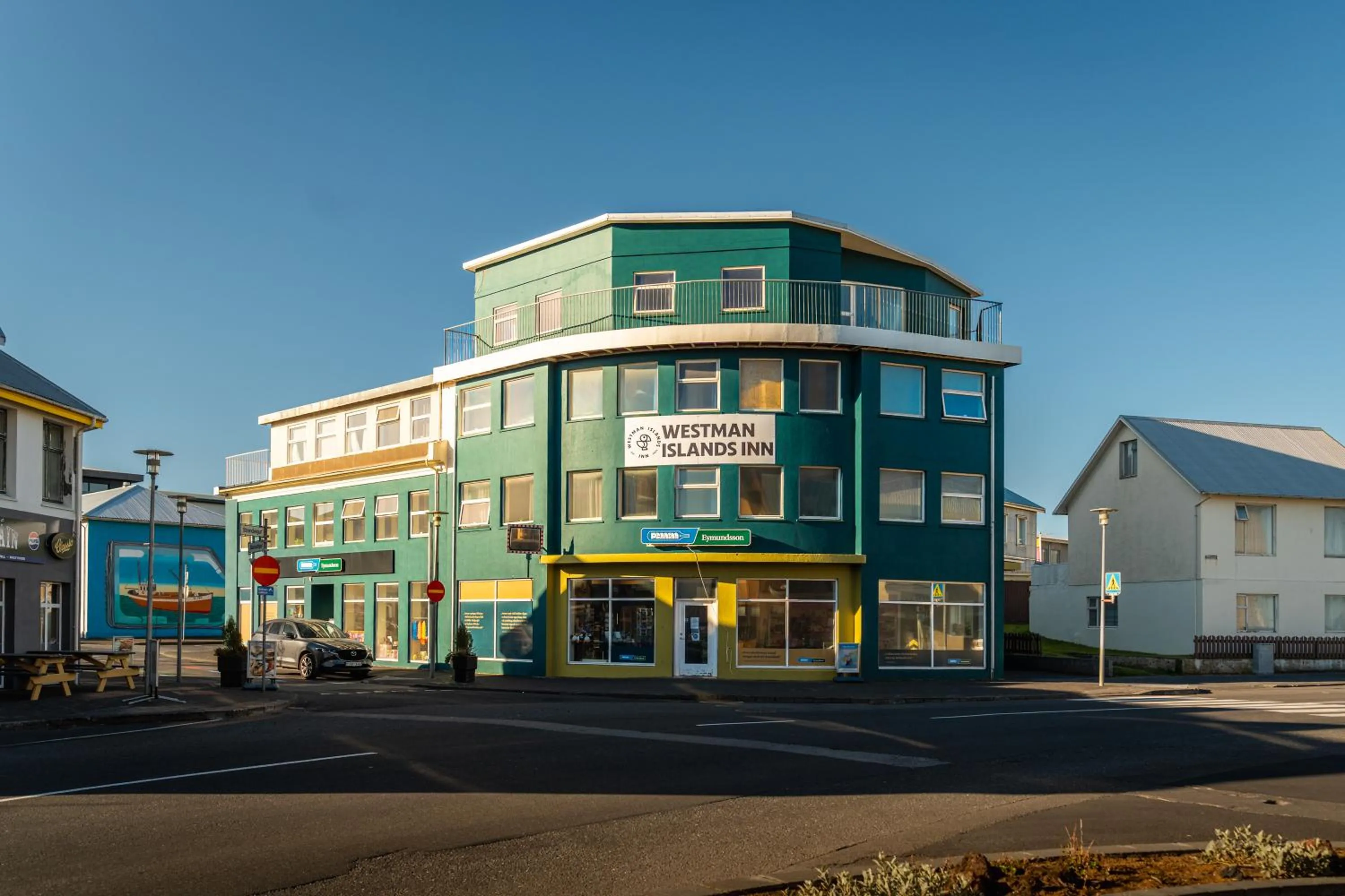 Property building in Westman Islands Inn
