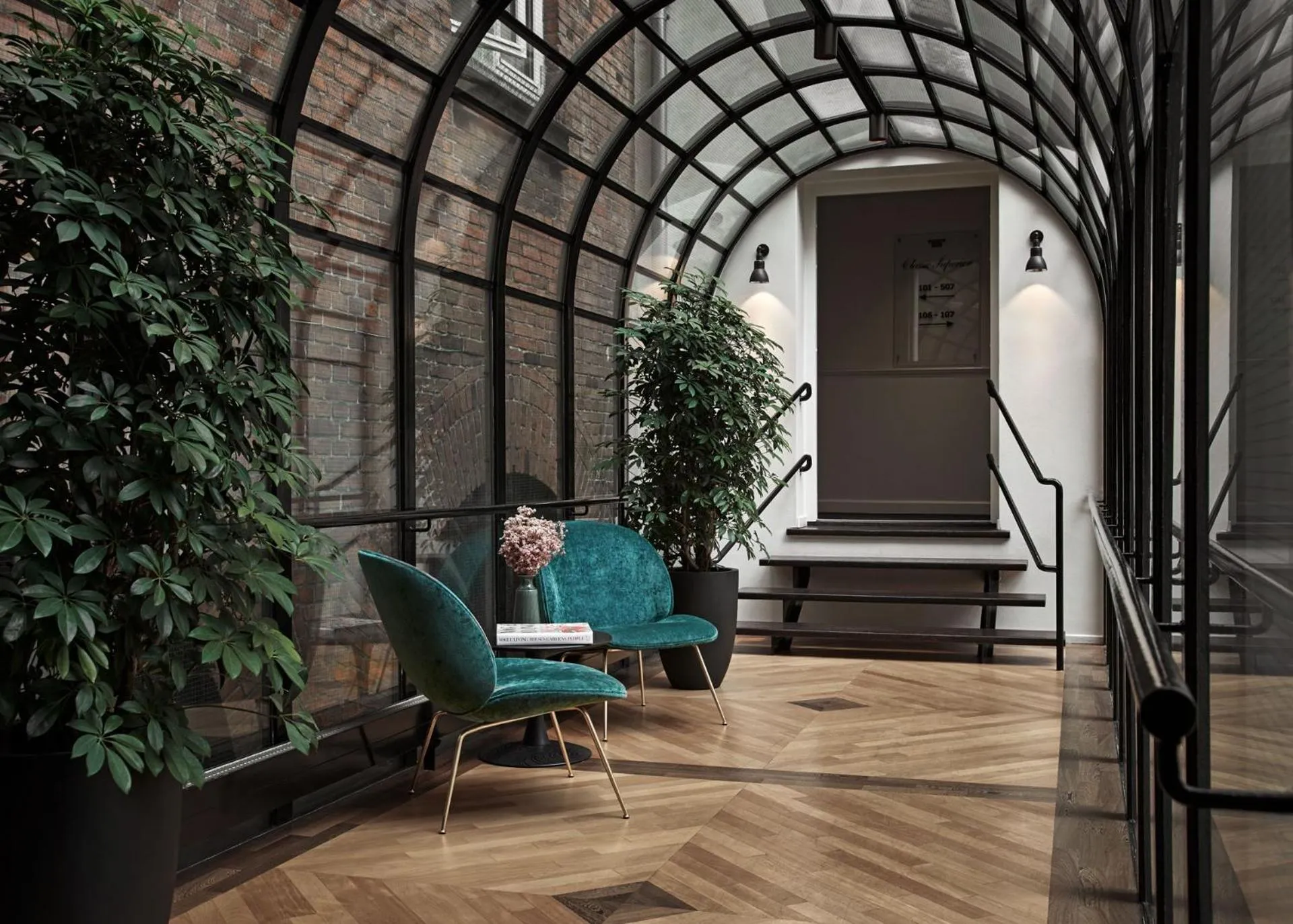 Patio in Fiftyseven Hotel Copenhagen