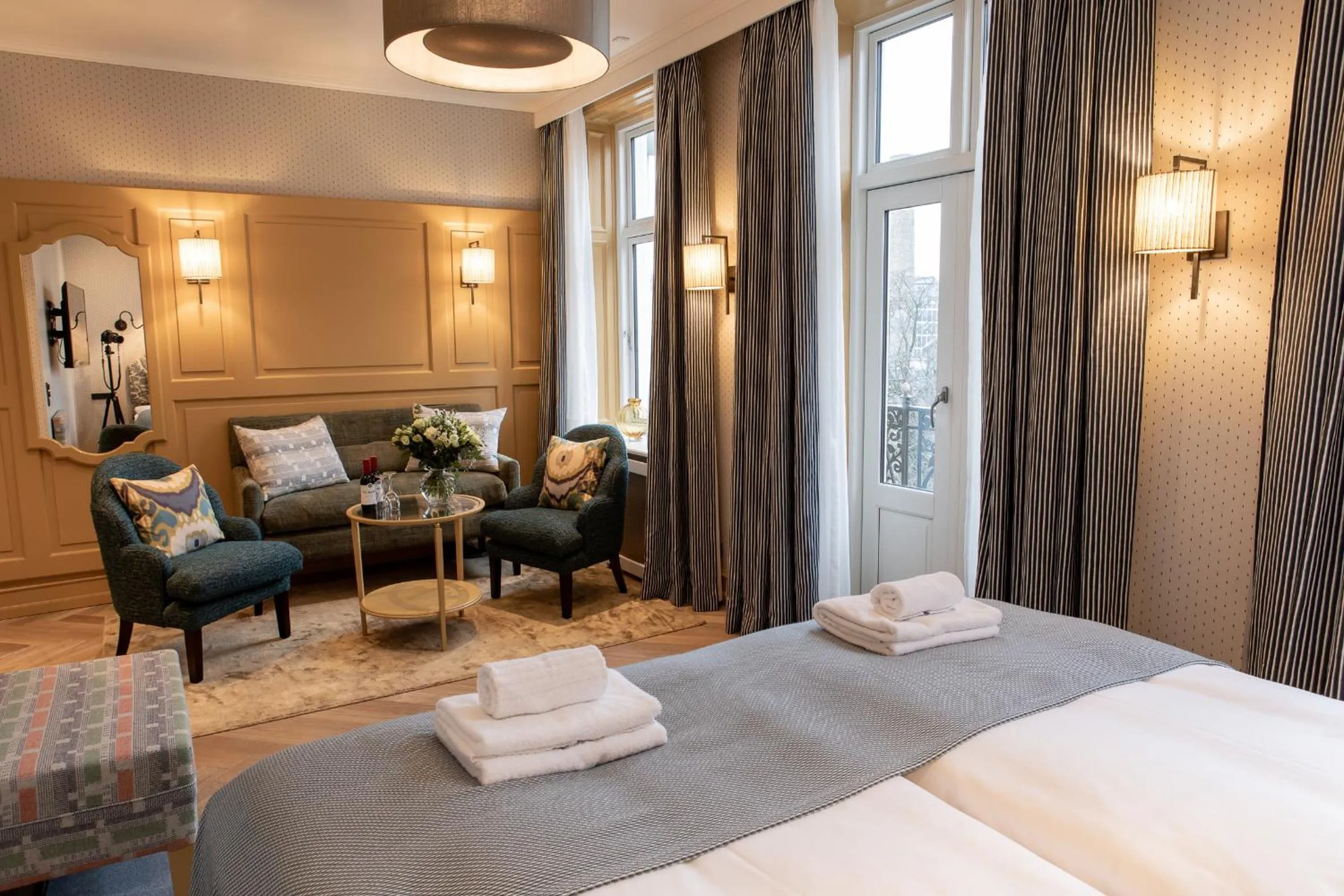 Photo of the whole room in Fiftyseven Hotel Copenhagen