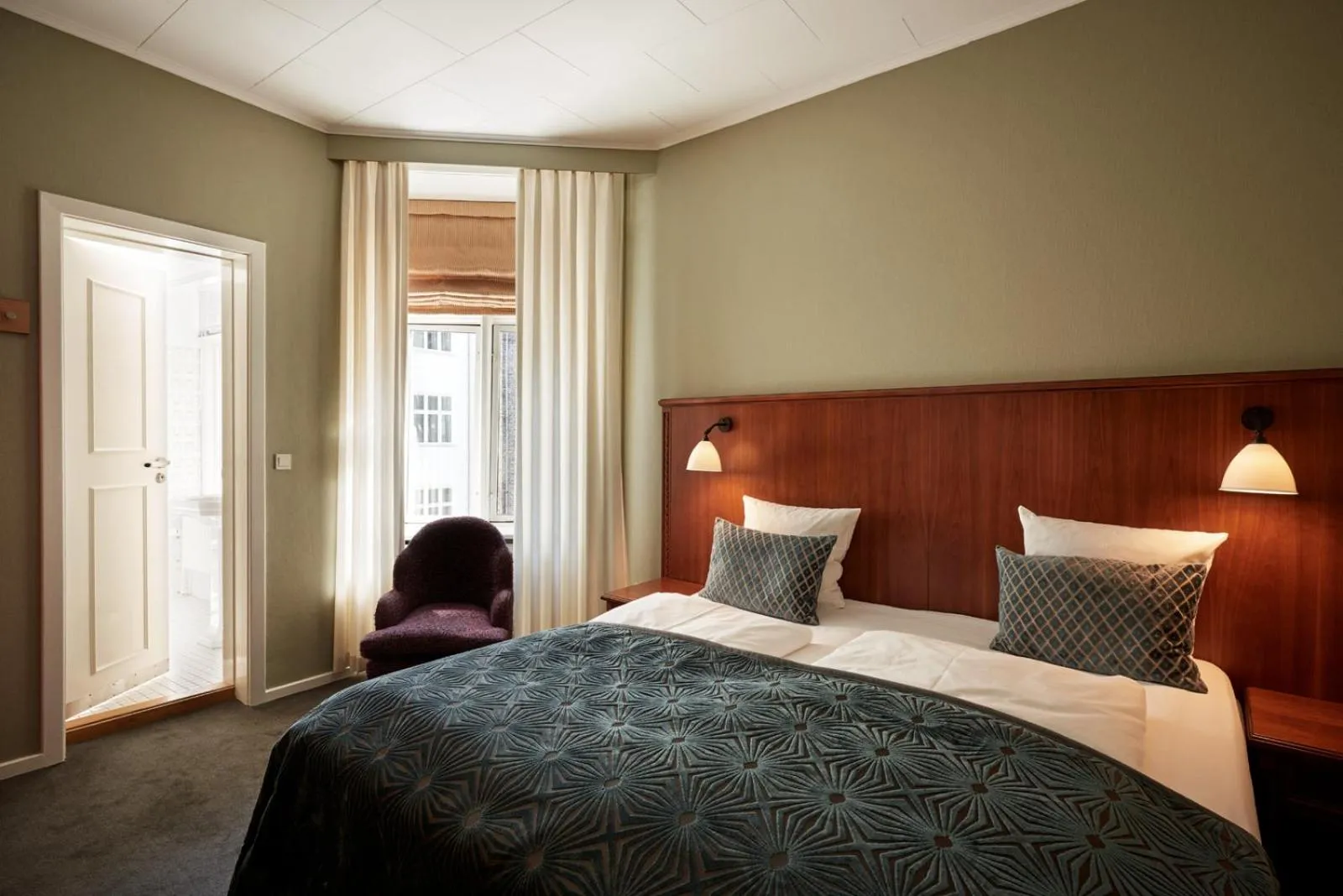 Bedroom in Fiftyseven Hotel Copenhagen