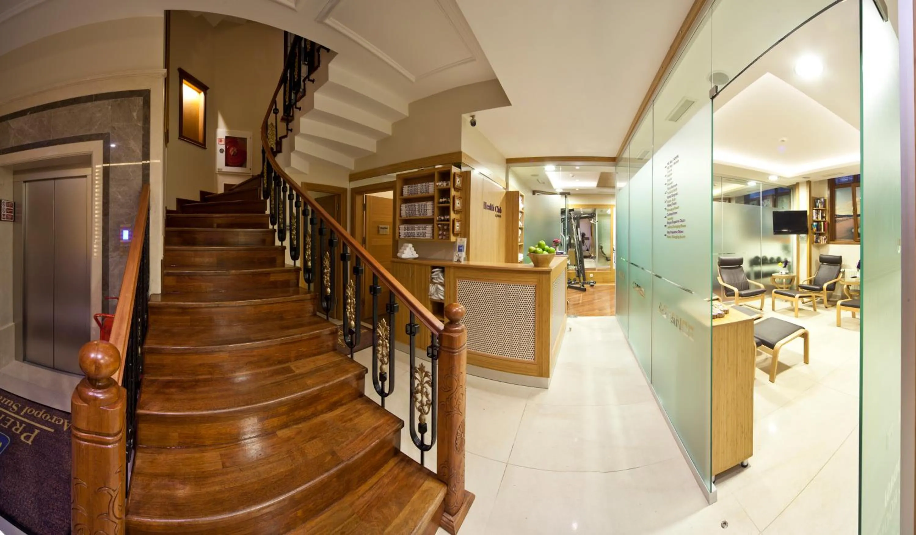 Lobby or reception in GLK PREMIER Acropol Suites & Spa