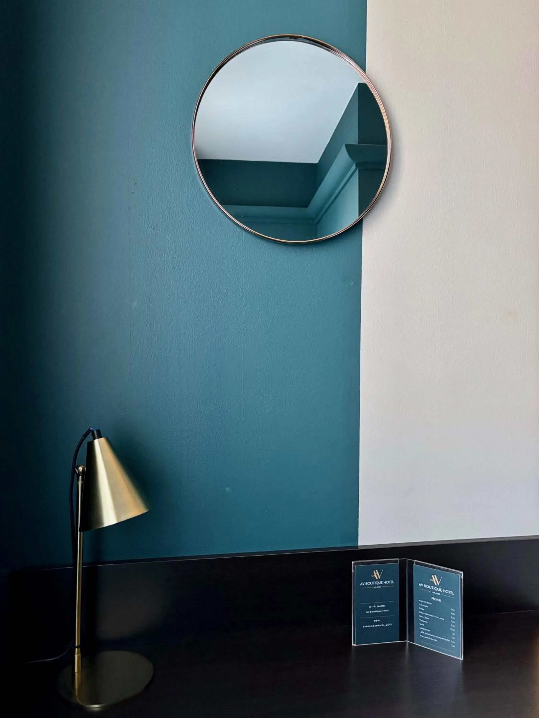 Decorative detail in AV Hotel Milano