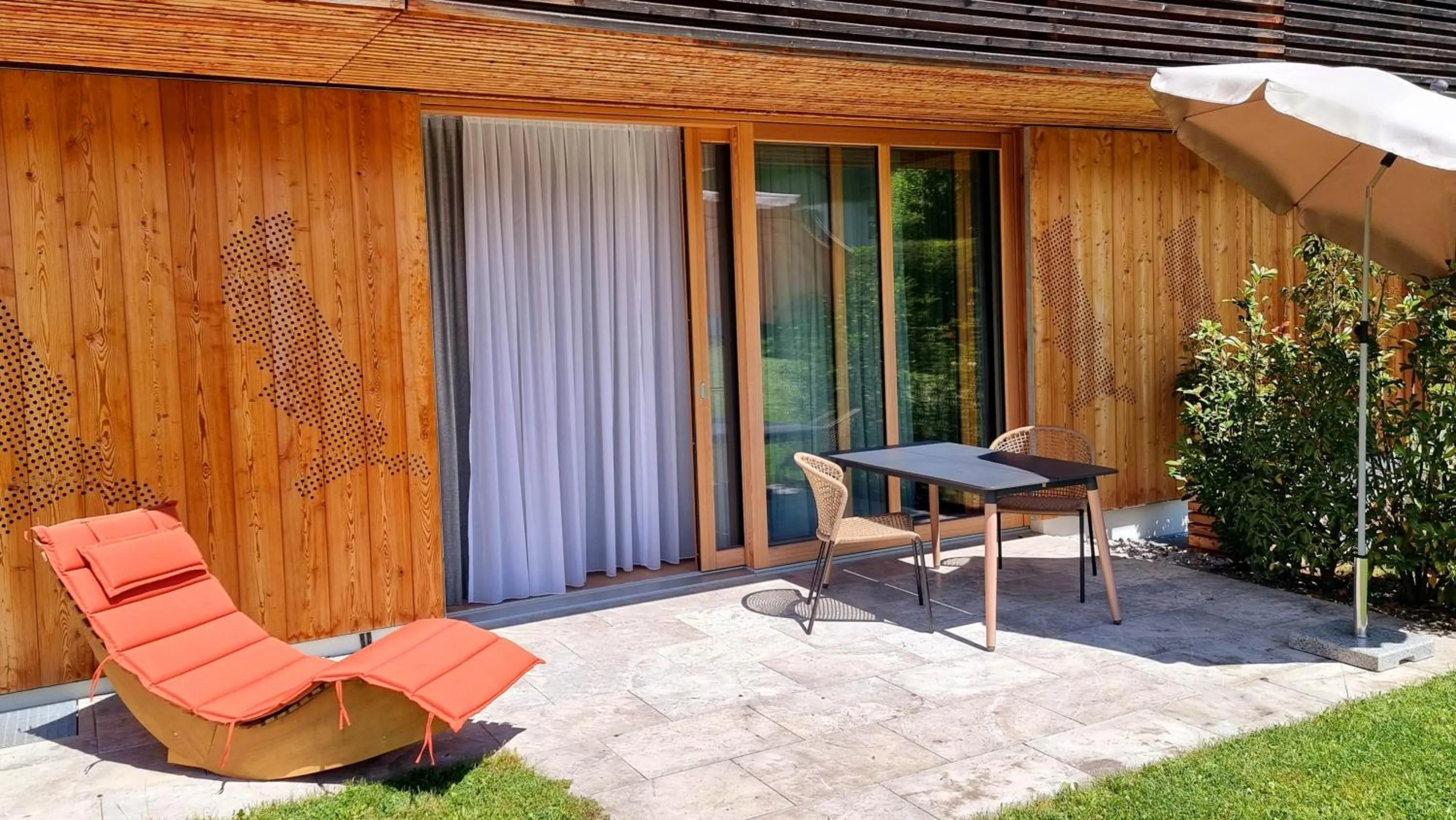 Garden in Alpin Chalet Trinkl - adults only ab 16 Jahren