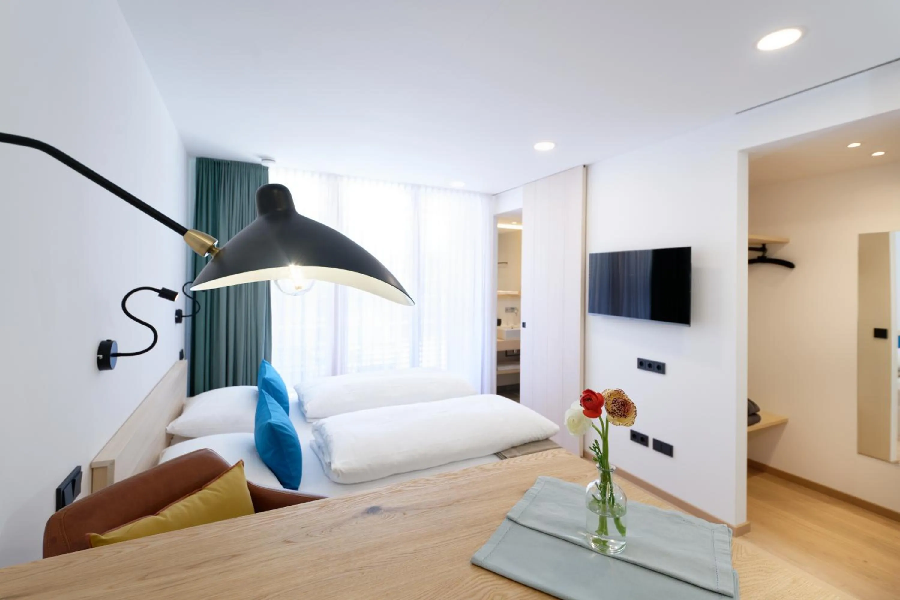 Photo of the whole room, Bed in Alpin Chalet Trinkl - adults only ab 16 Jahren