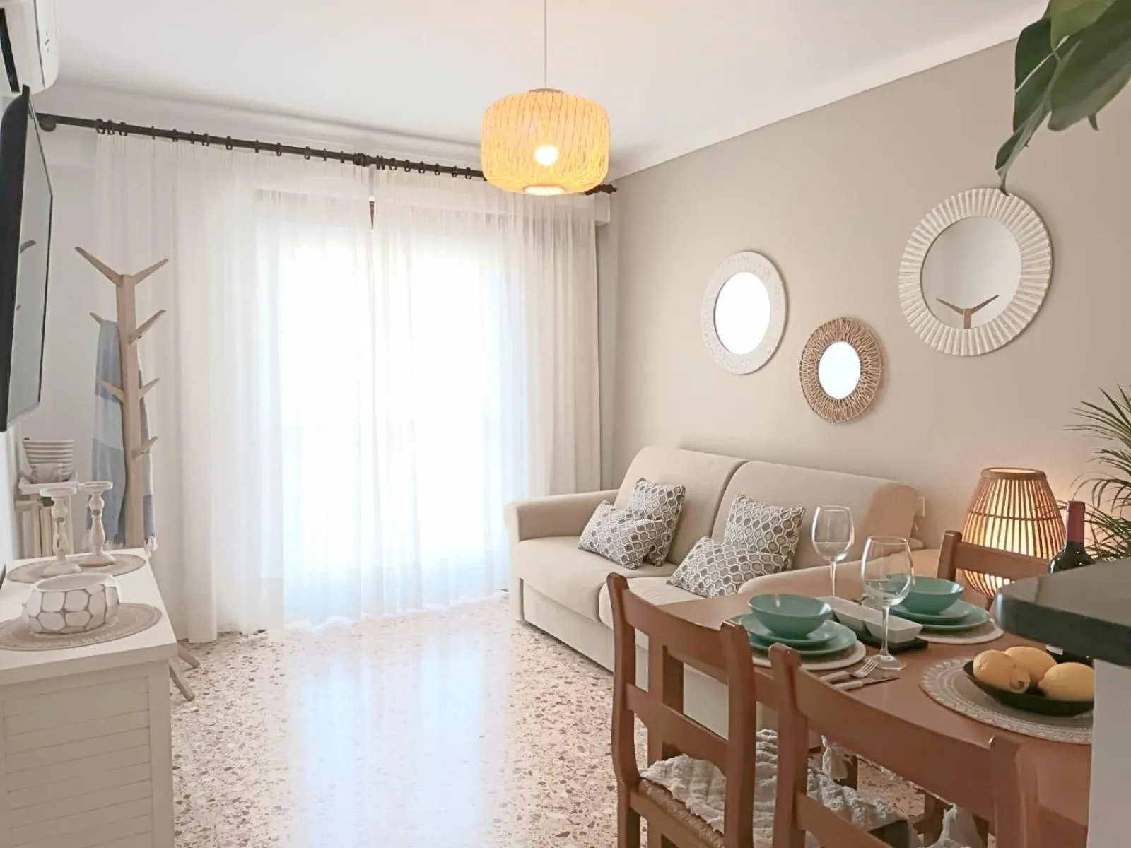 Living room in Hotel Nou Can Guillem