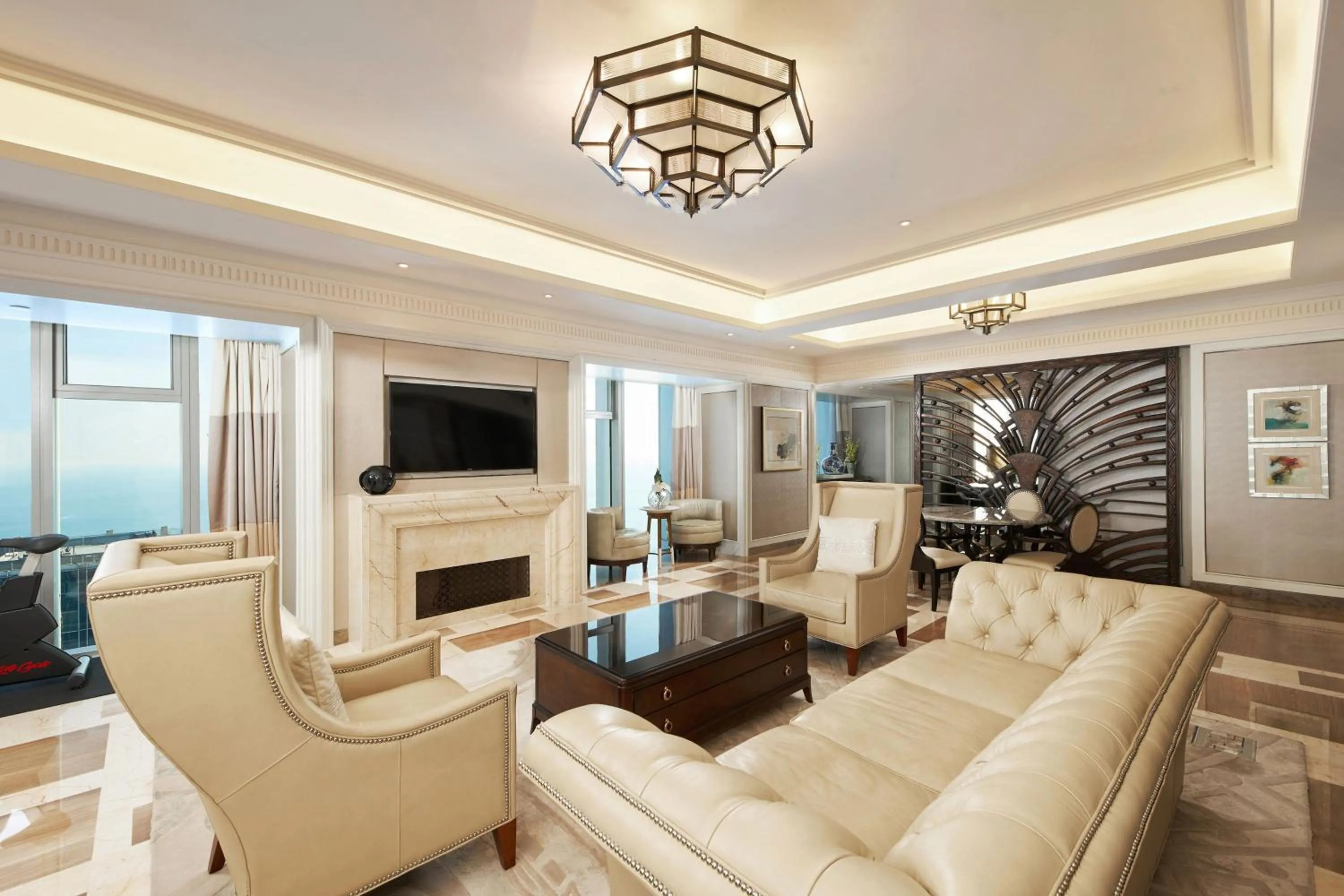 Bedroom in The Westin Qingdao - Instagrammable