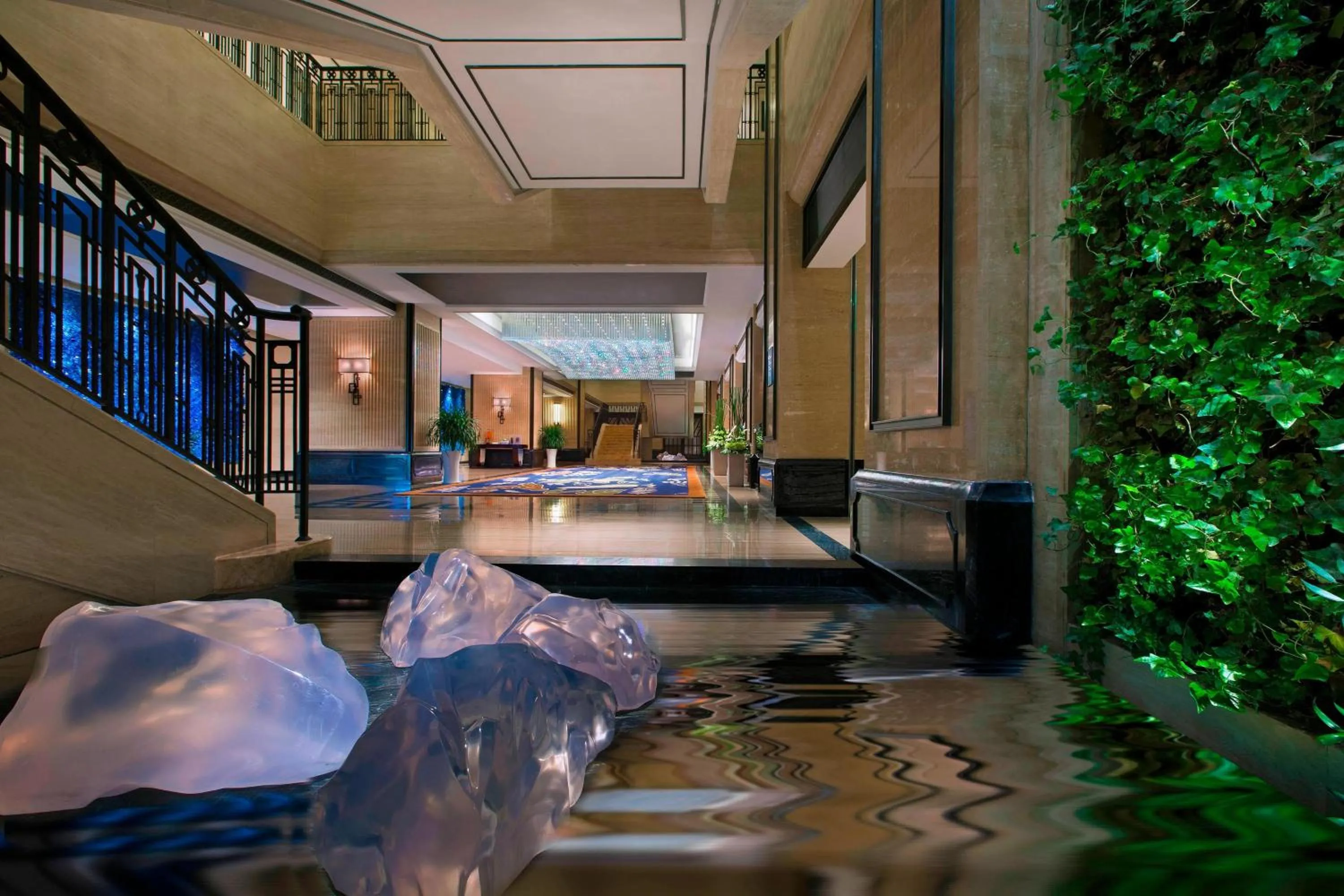 Lobby or reception in The Westin Qingdao - Instagrammable