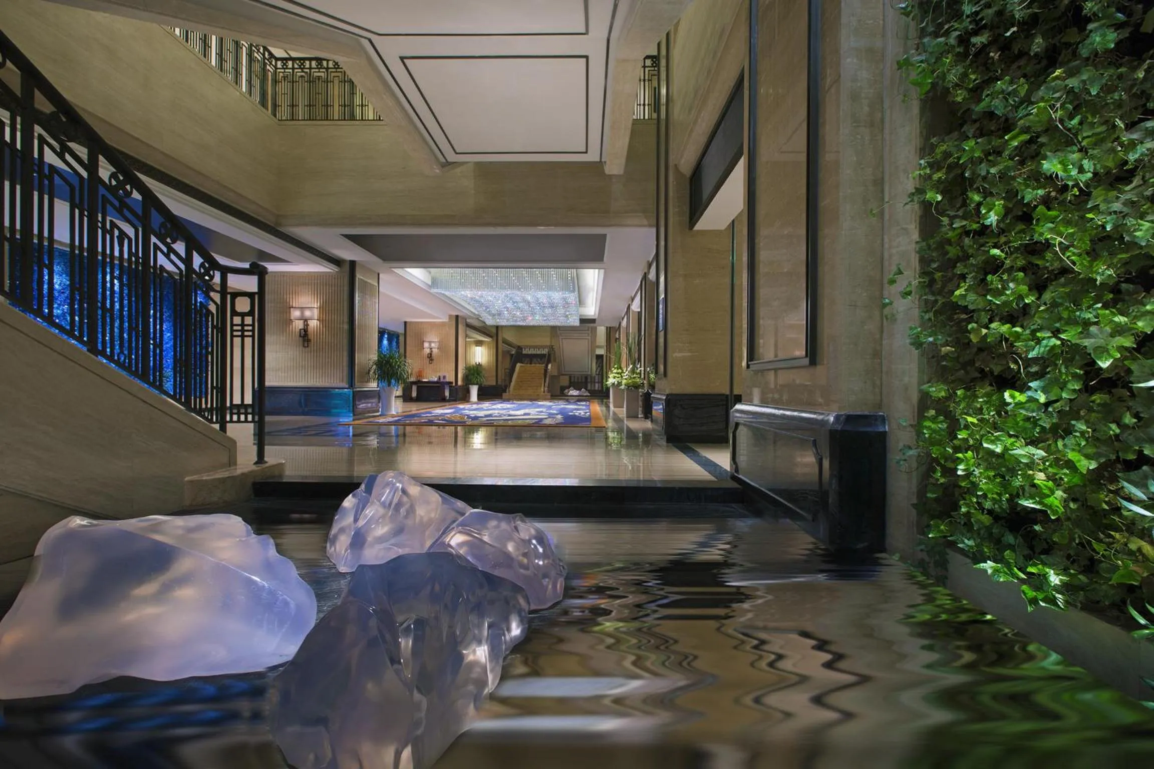 Lobby or reception in The Westin Qingdao - Instagrammable