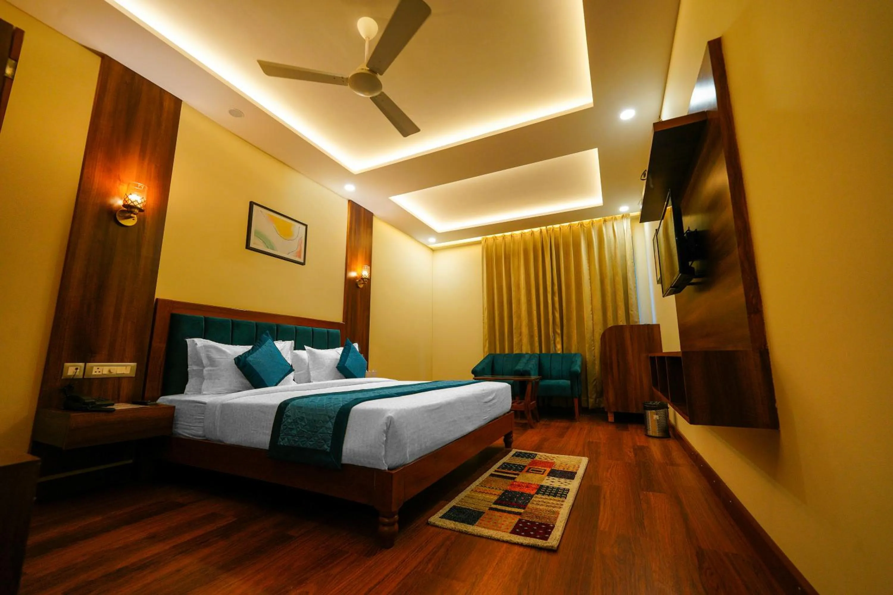 Bed in The Abhyudyam Ganga