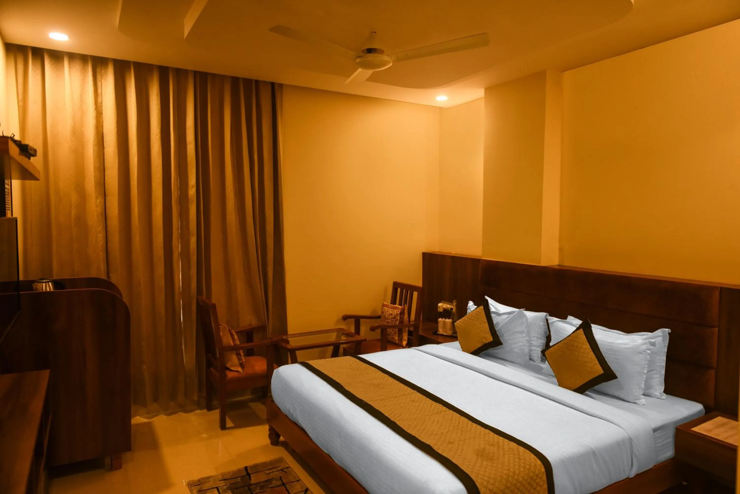 Bed in The Abhyudyam Ganga