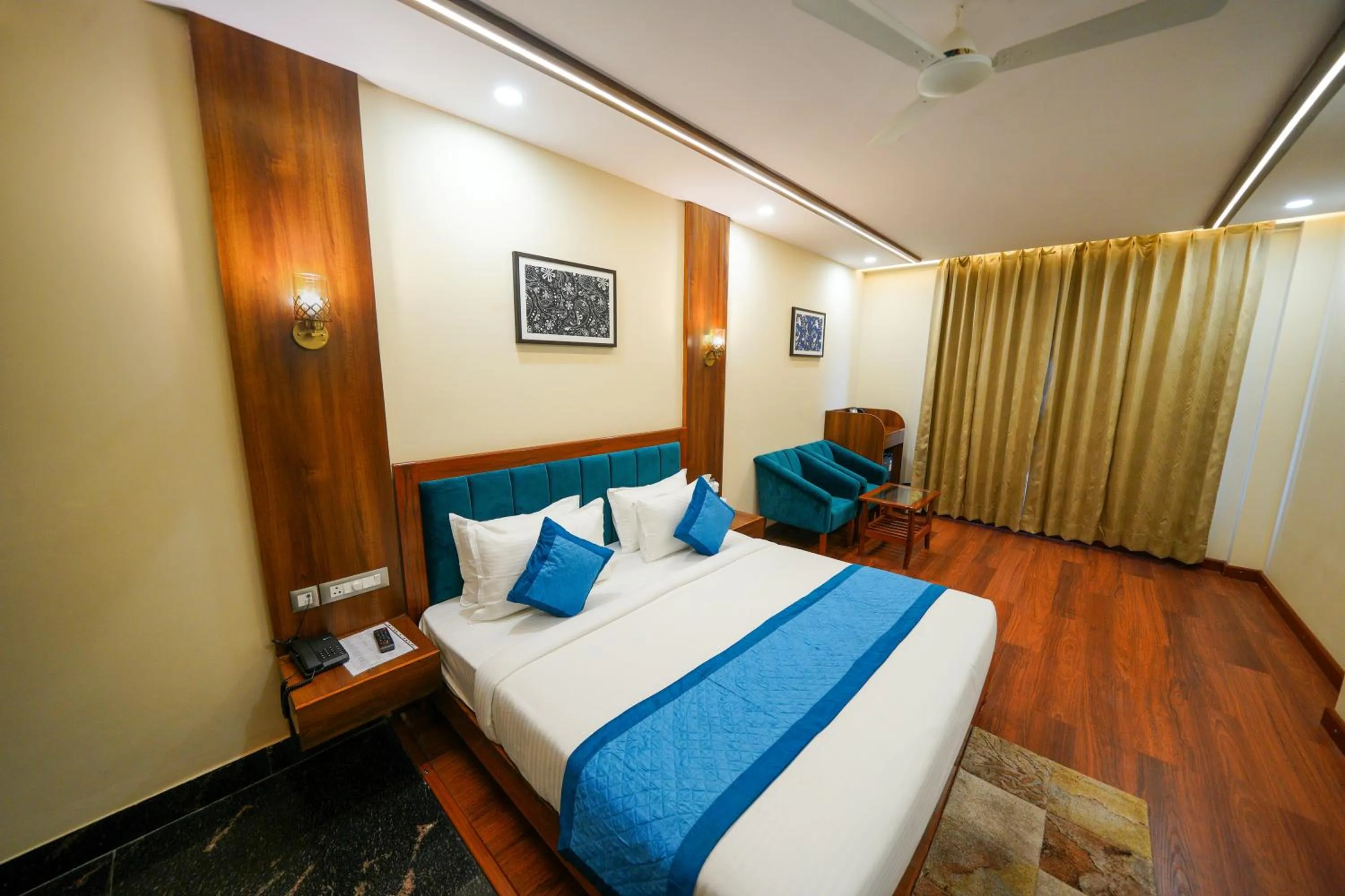 Bed in The Abhyudyam Ganga