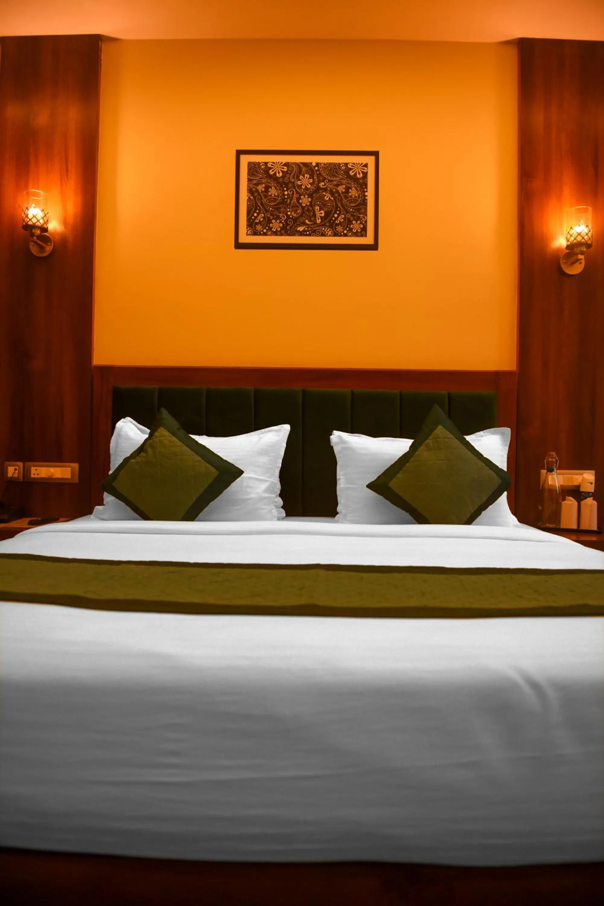 Bedroom, Bed in The Abhyudyam Ganga