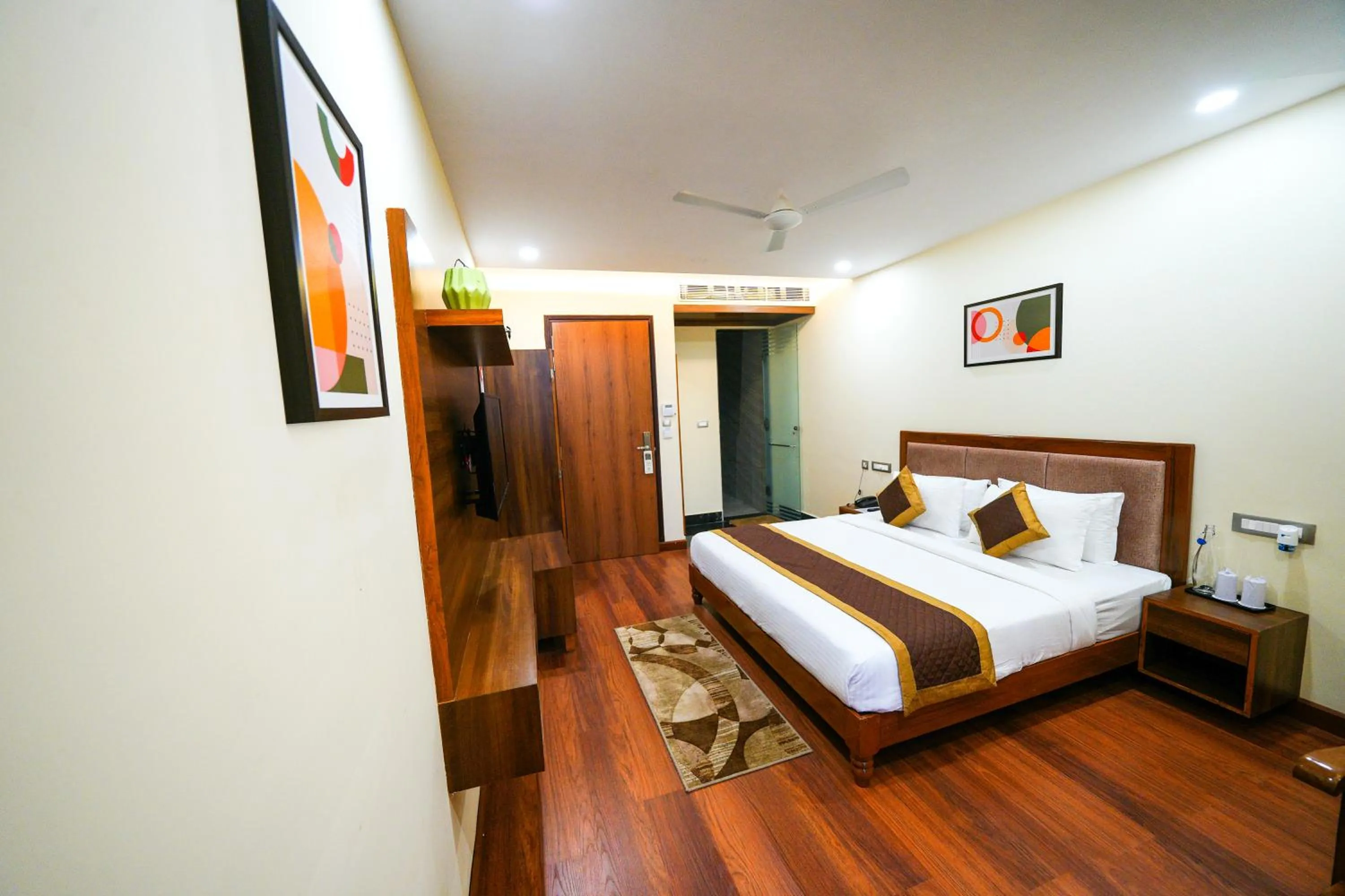 Bed in The Abhyudyam Ganga