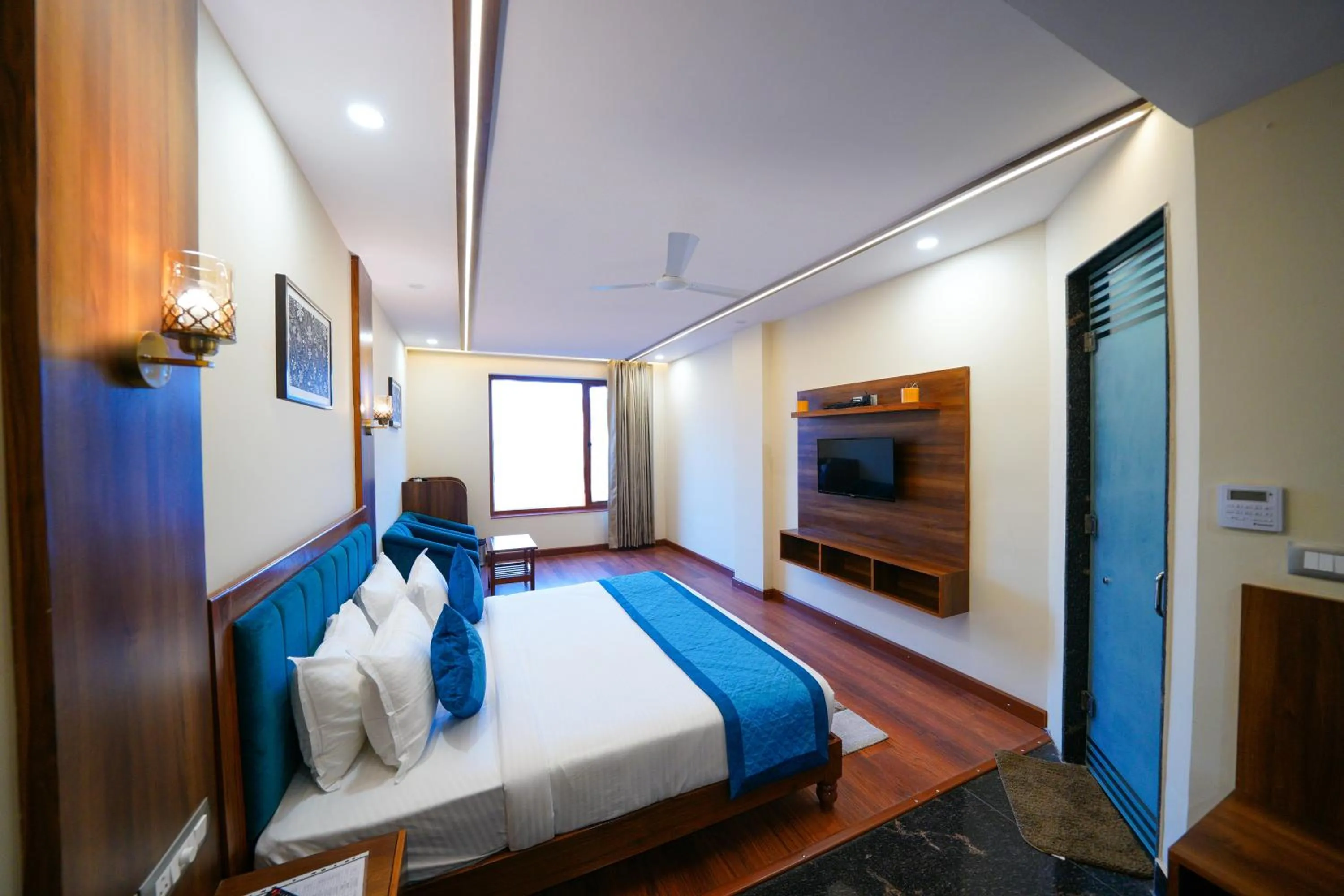 Bed in The Abhyudyam Ganga