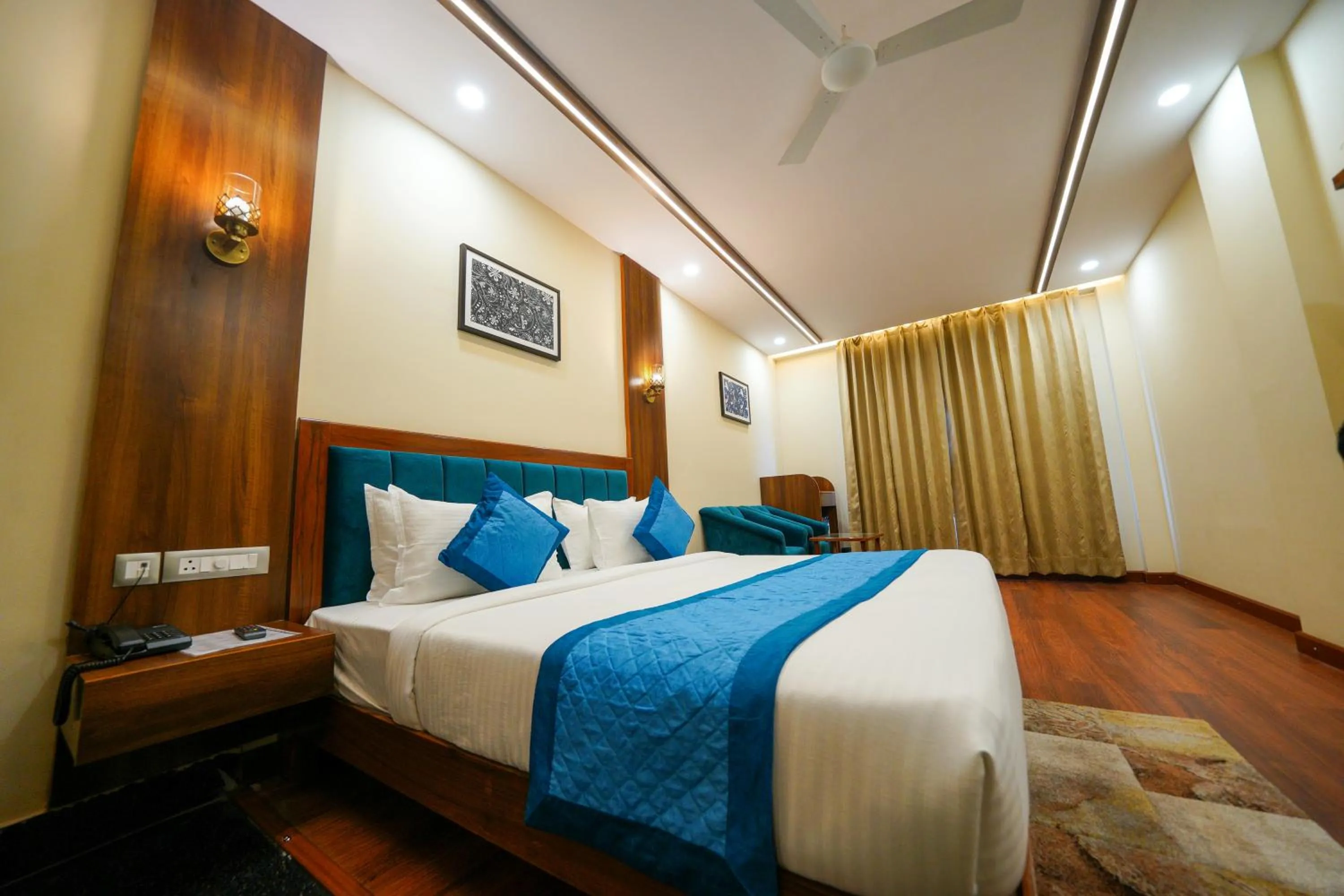 Bed in The Abhyudyam Ganga