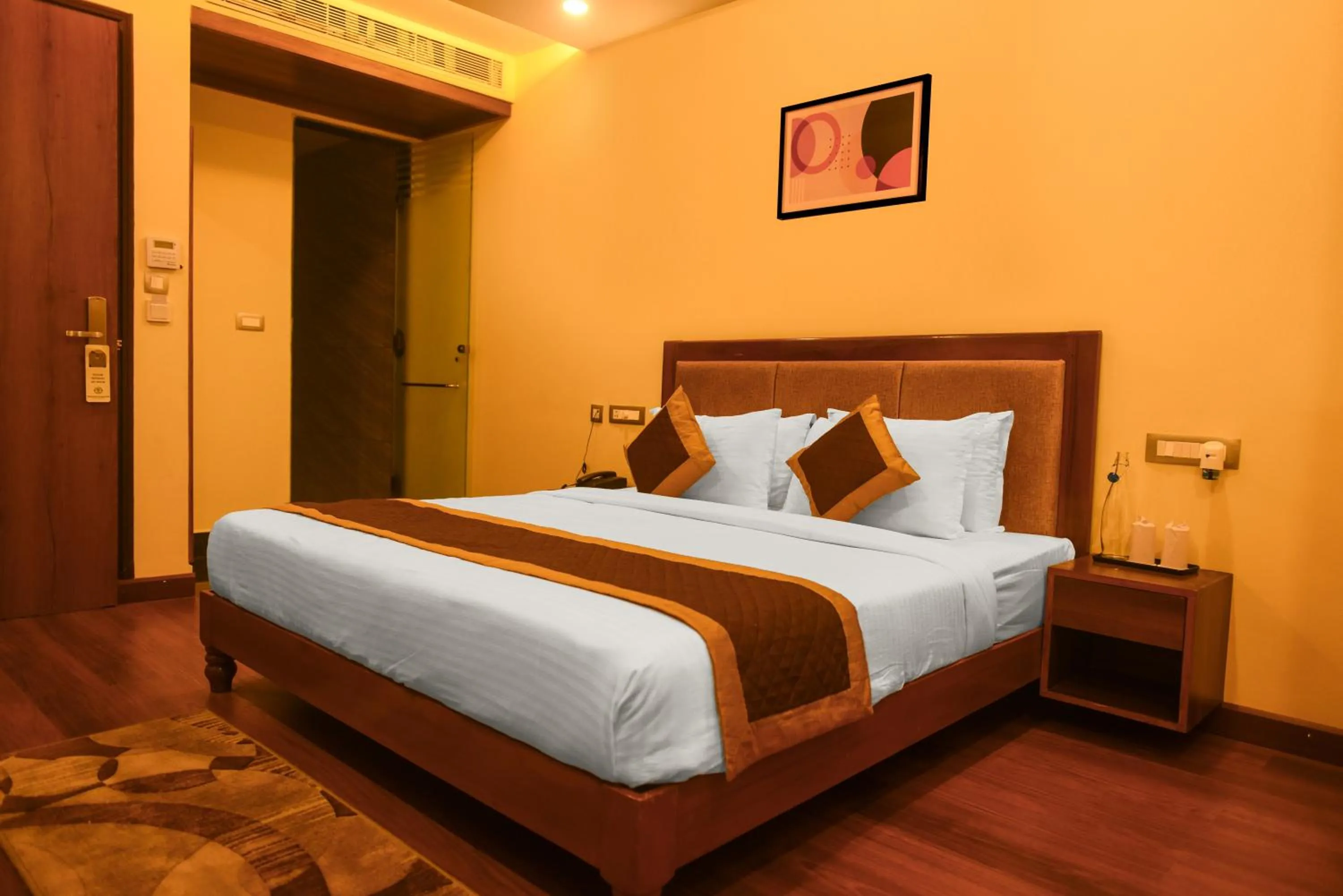 Bed in The Abhyudyam Ganga