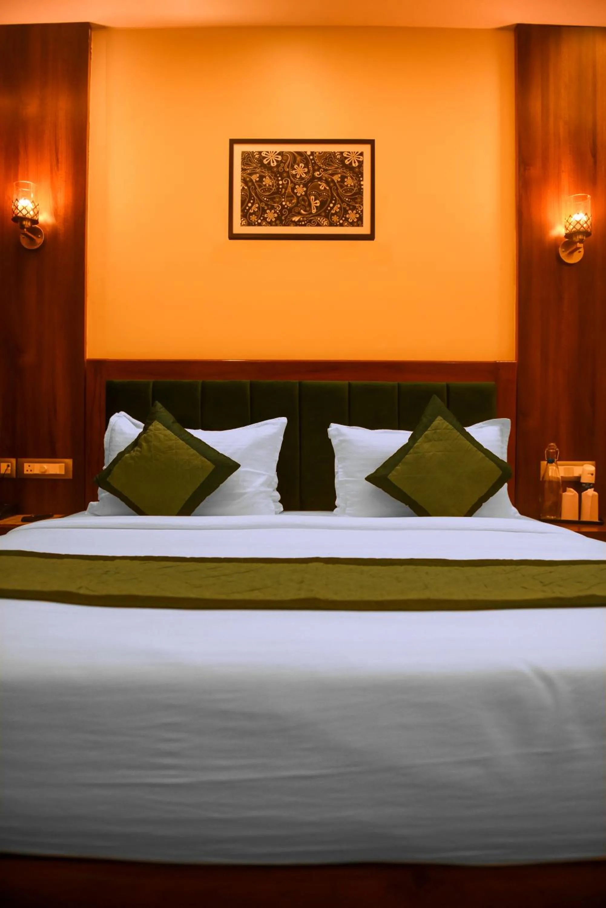 Bed in The Abhyudyam Ganga