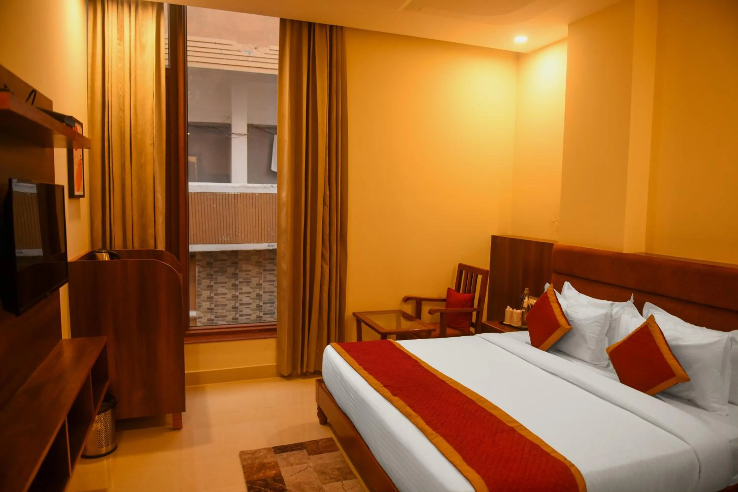 Bed in The Abhyudyam Ganga