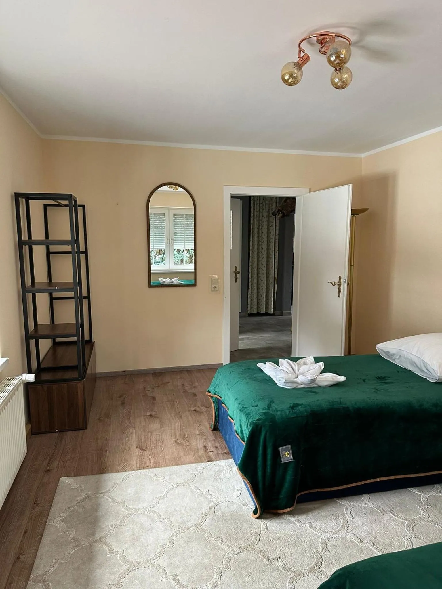 Bedroom, Bed in Hotel Waldeslust