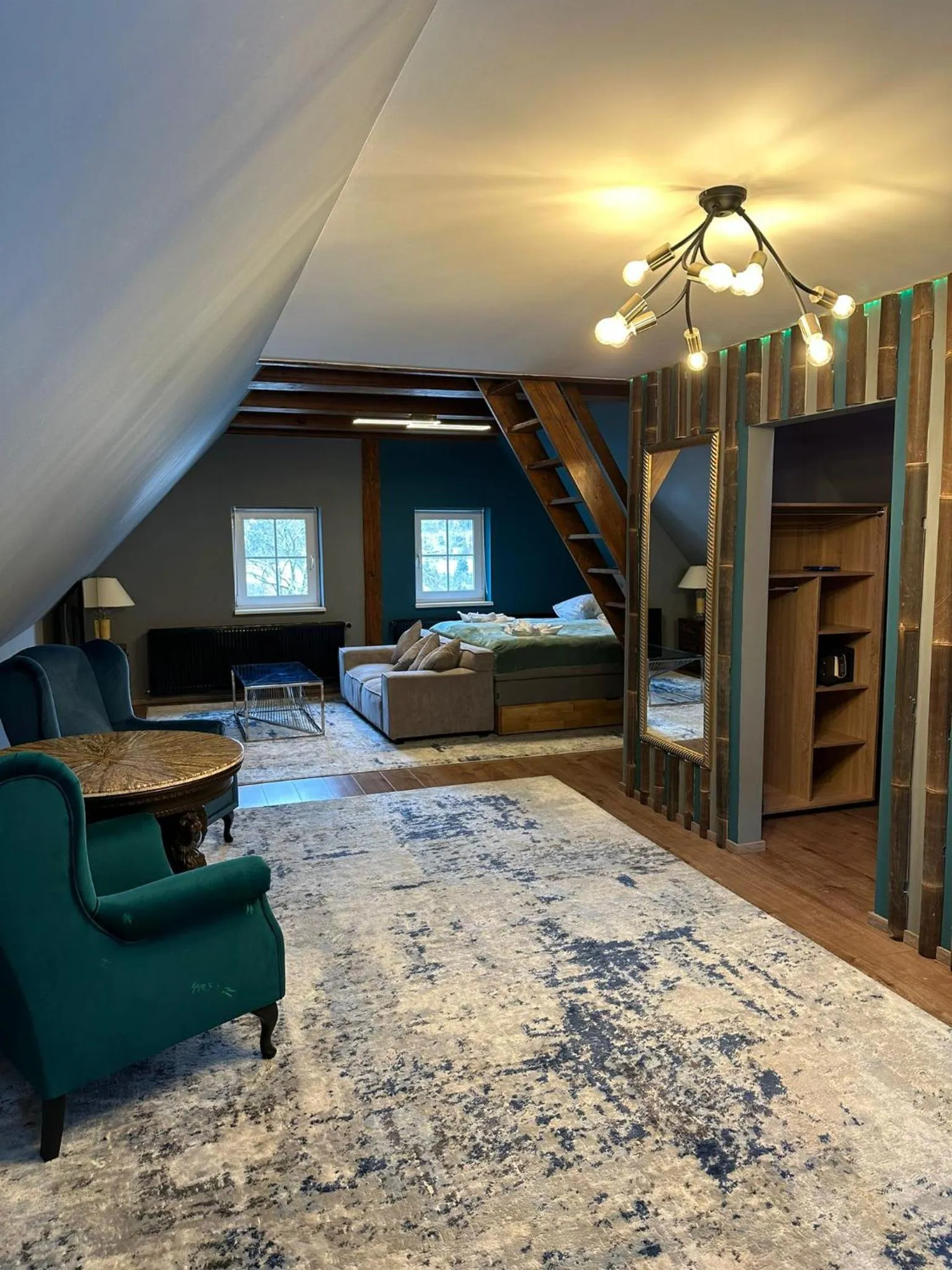 Bedroom, Bed in Hotel Waldeslust