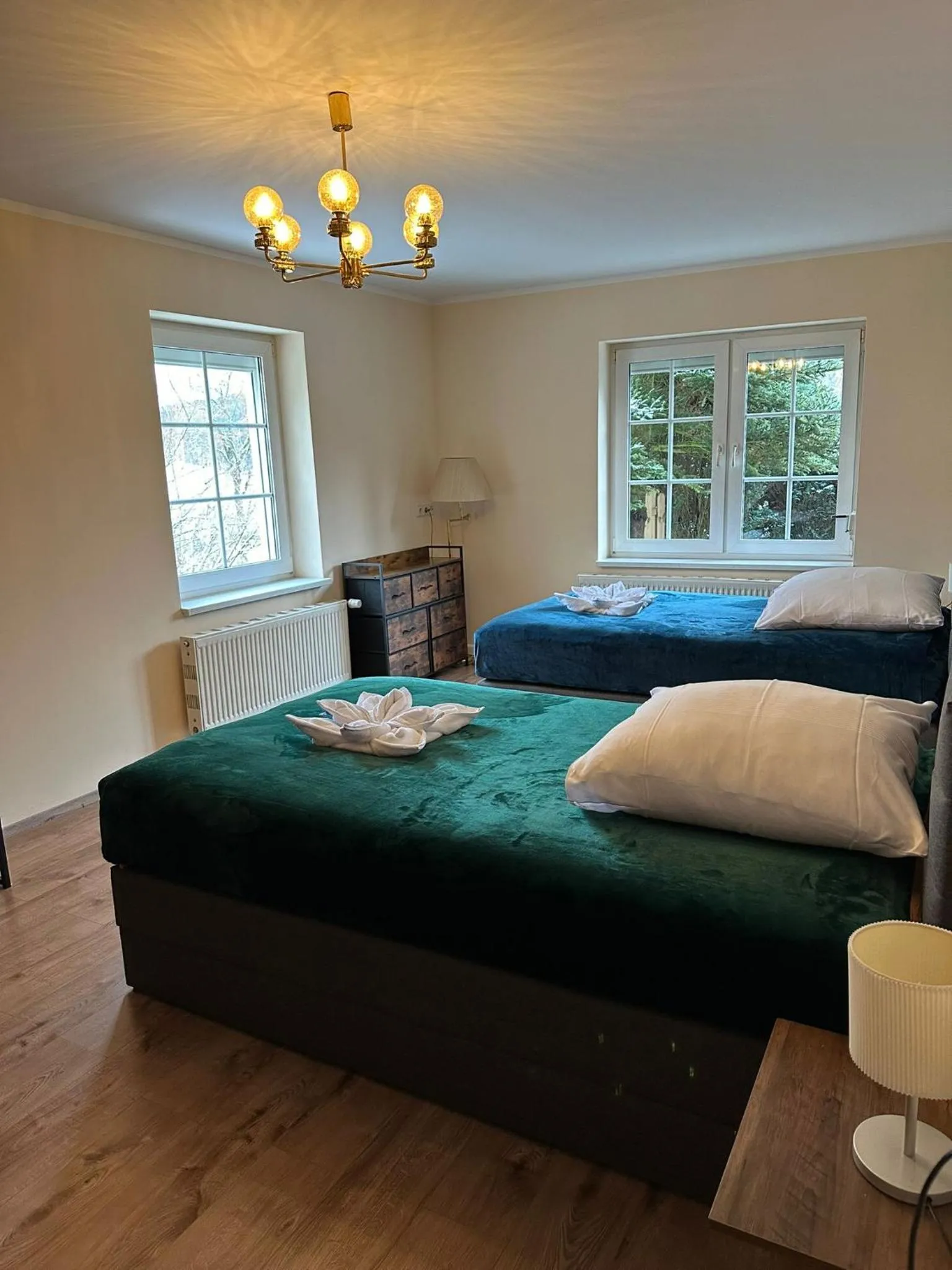 Bedroom, Bed in Hotel Waldeslust