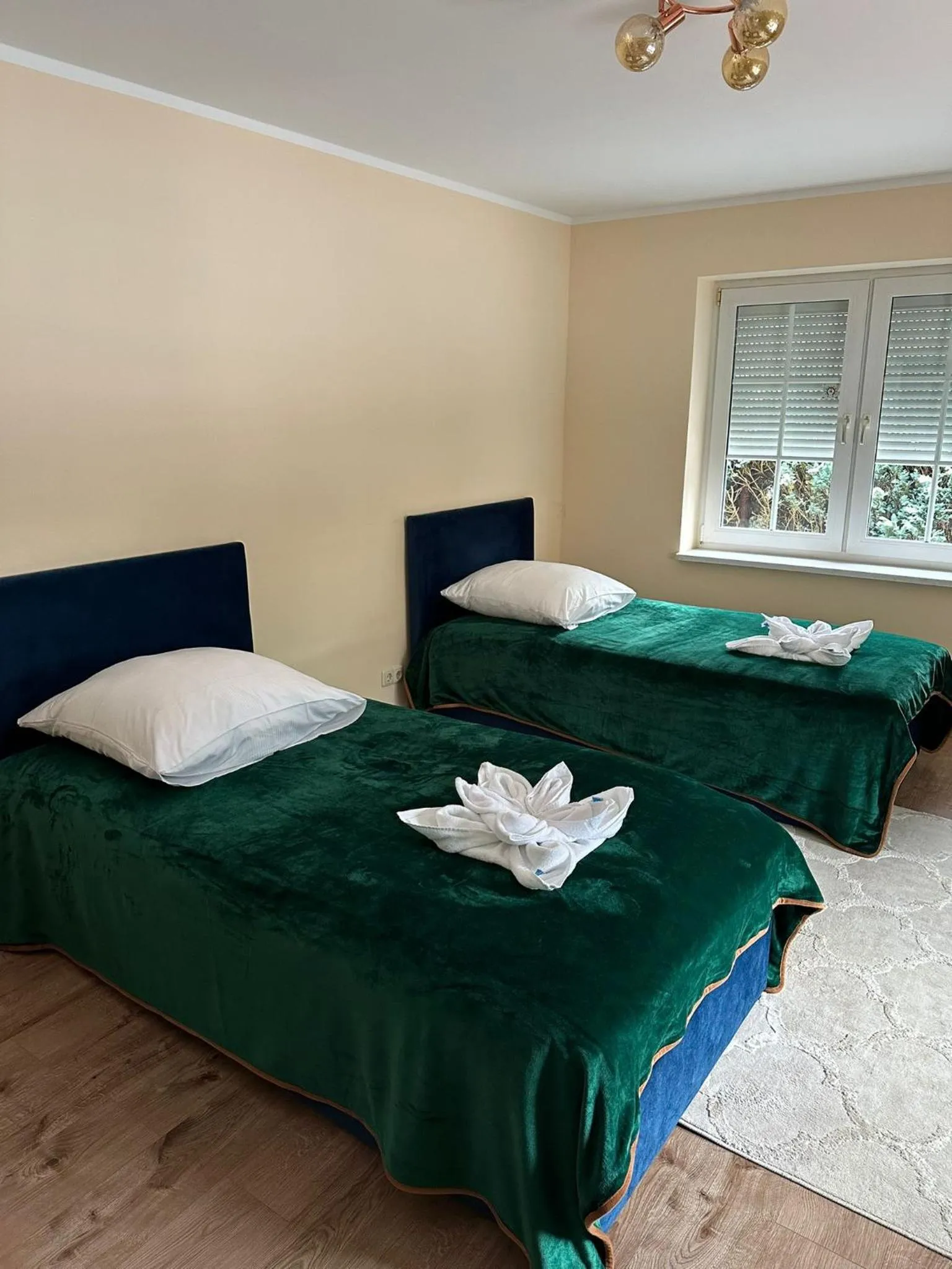 Bedroom, Bed in Hotel Waldeslust