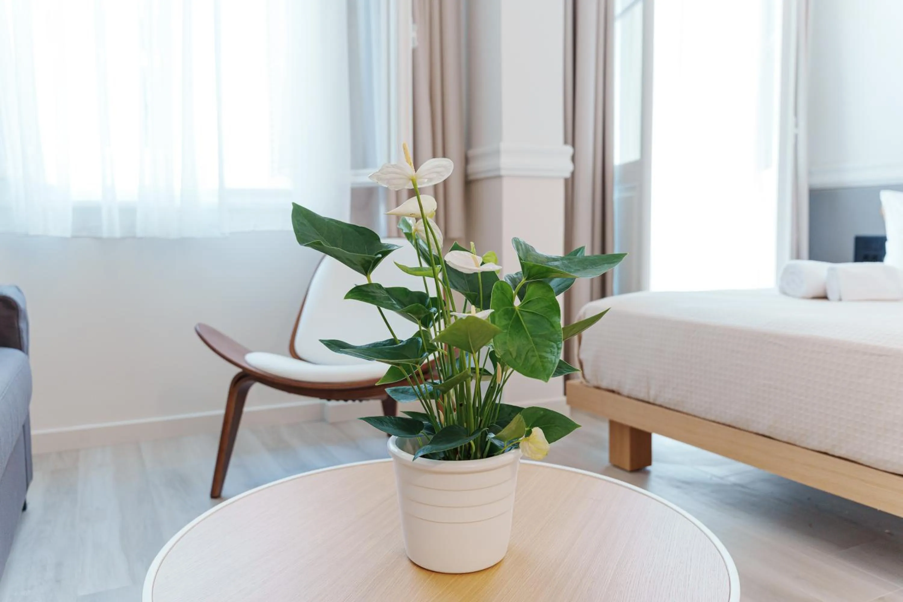 Bedroom, Bed in Agora Athens Suites