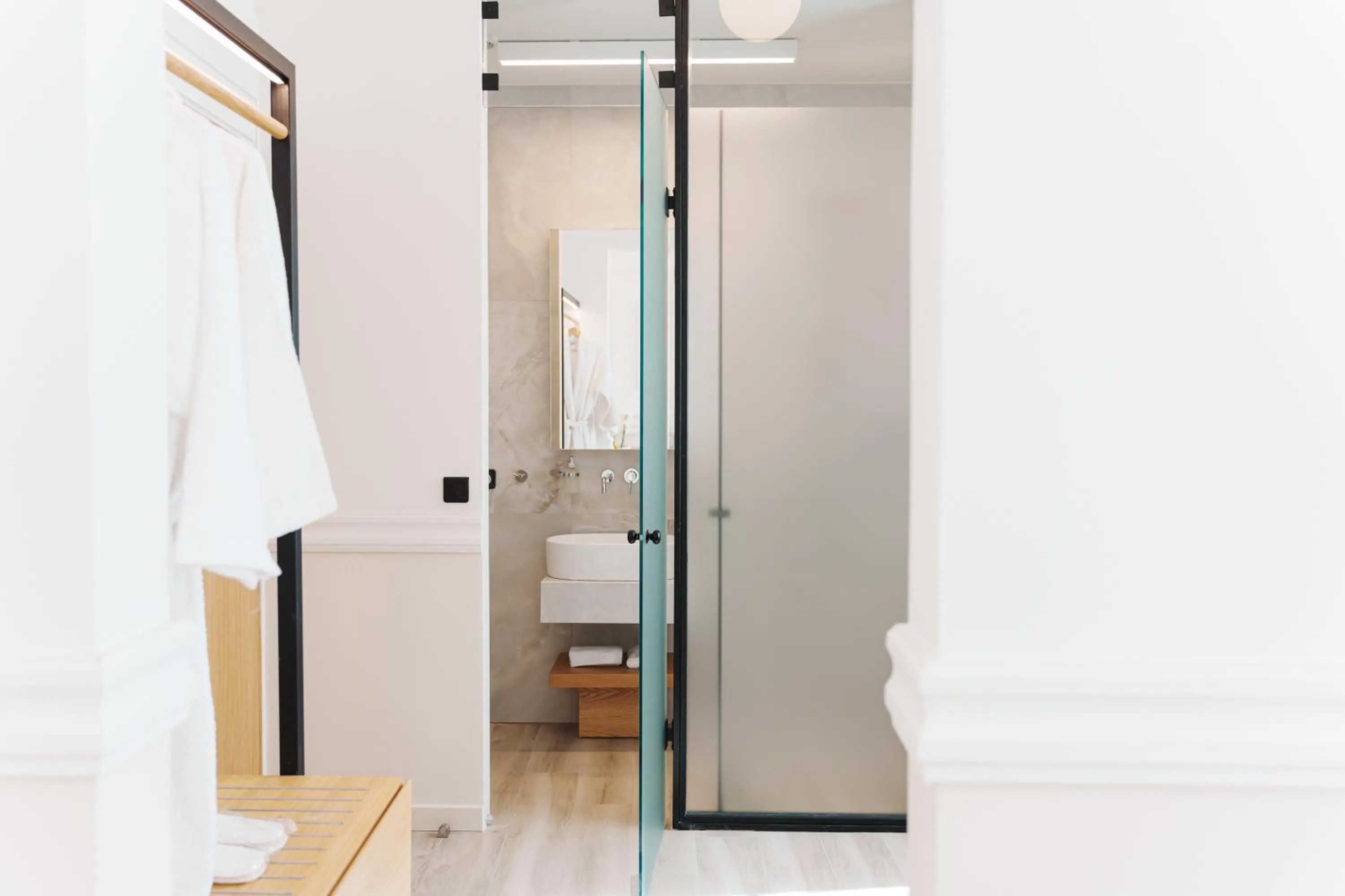 Bathroom in Agora Athens Suites