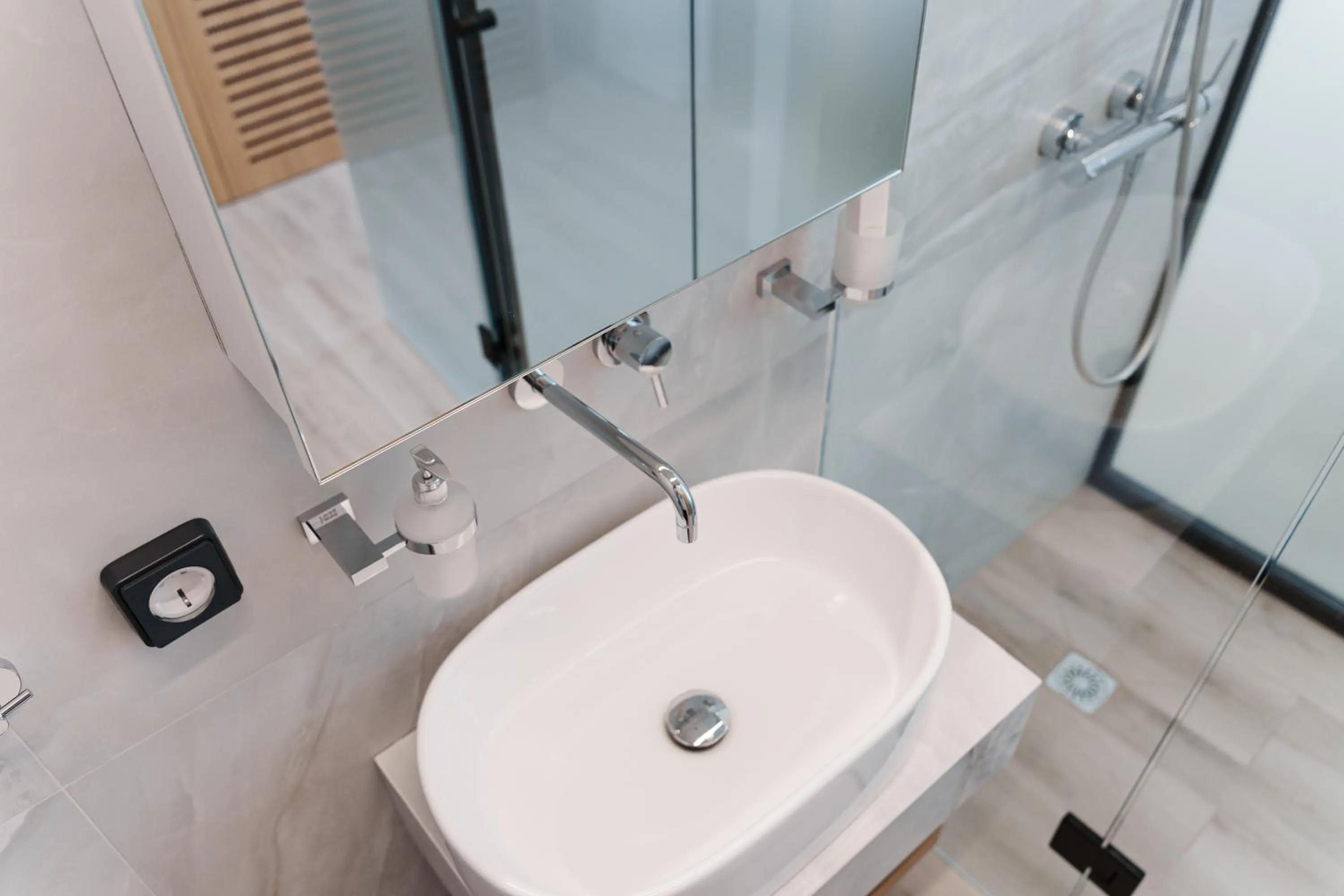 Bathroom in Agora Athens Suites