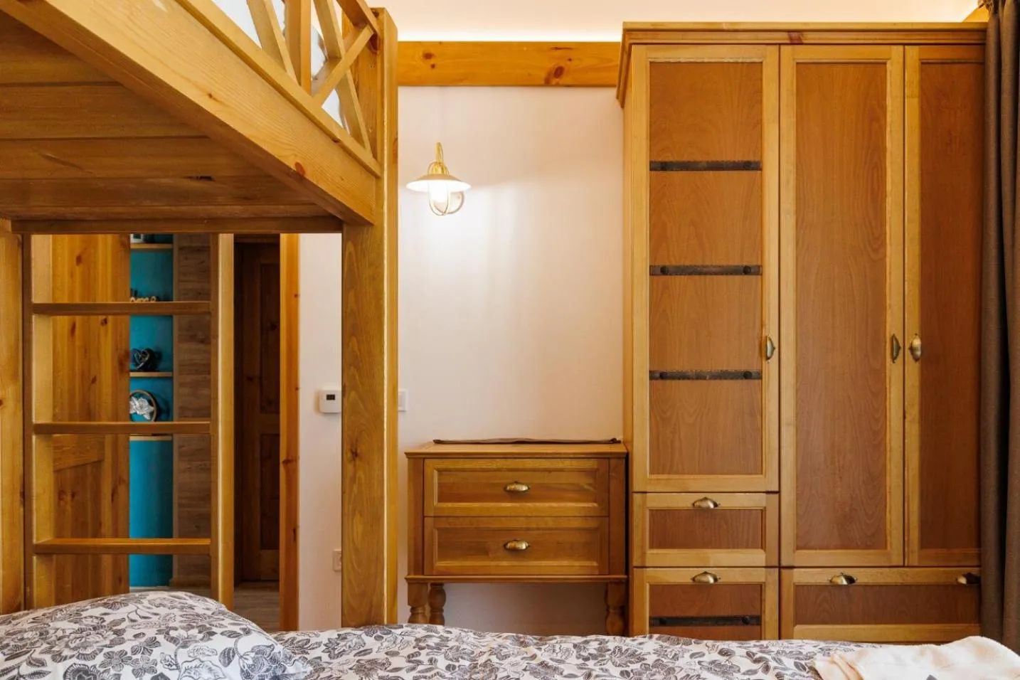 Photo of the whole room, Bed in Villa Letizia & Raphael w Sauna near Pirin Golf Resort