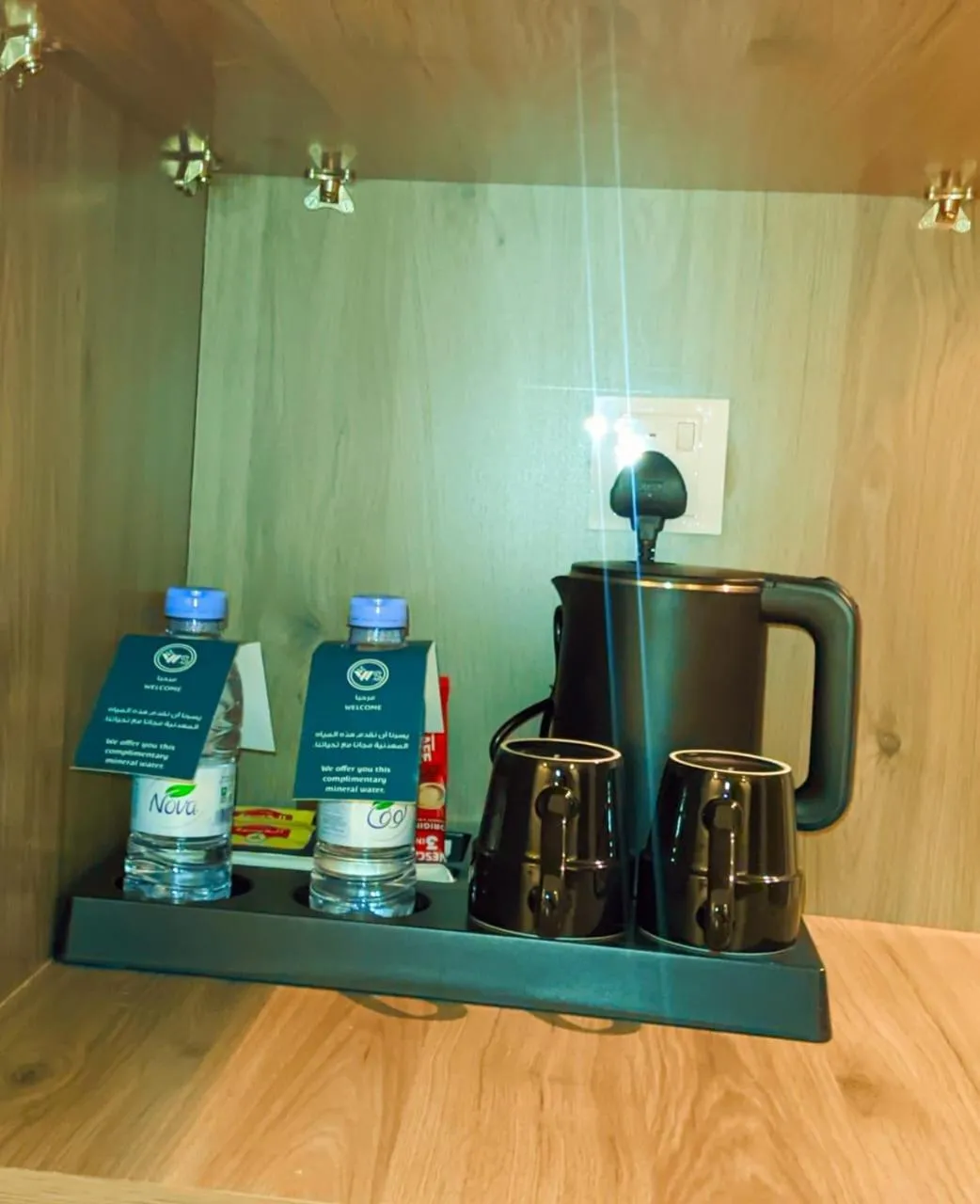 Coffee/tea facilities in WS Hotel